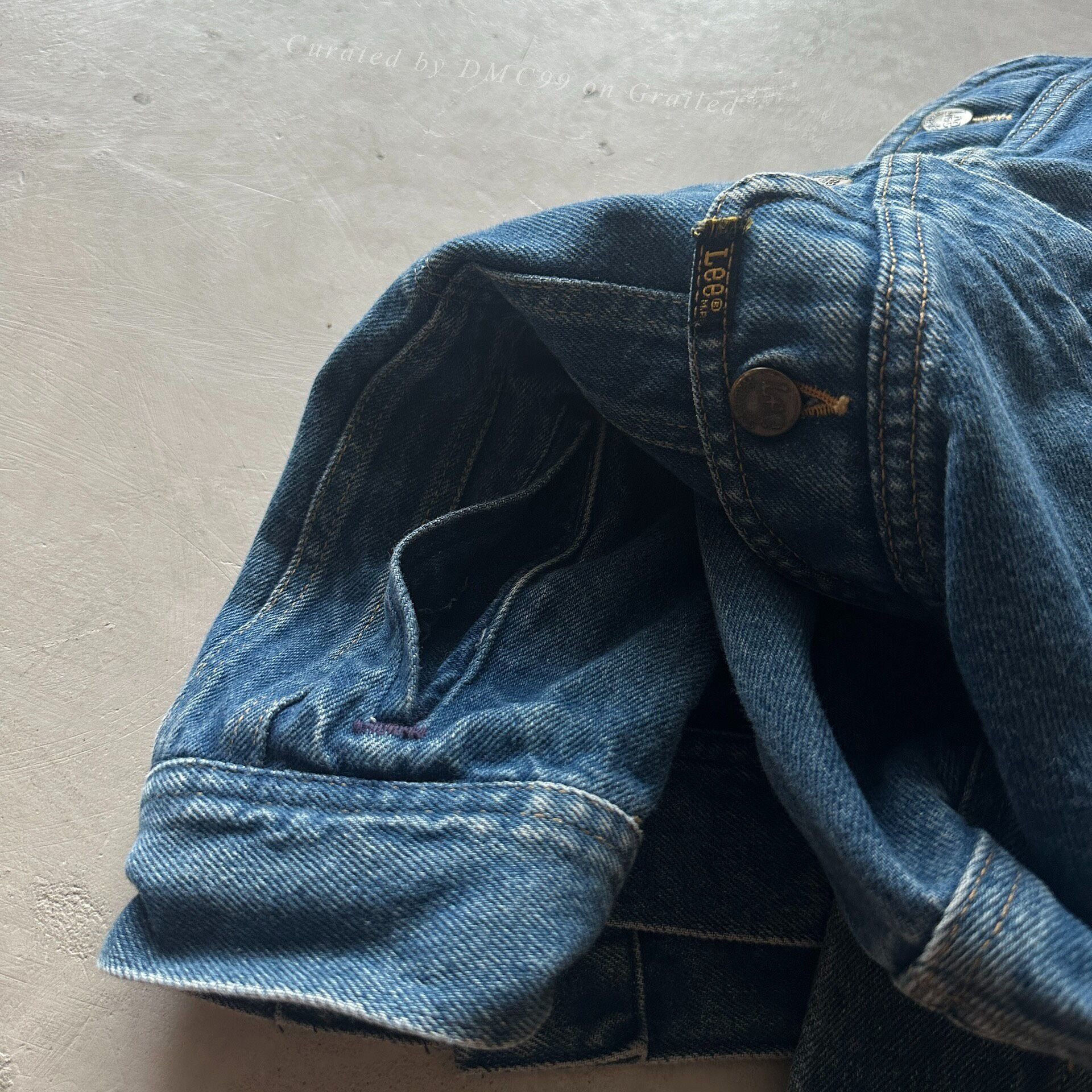 Vintage Vintage Lee Denim J101 80s Size US S / EU 44-46 / 1 - 6 Thumbnail