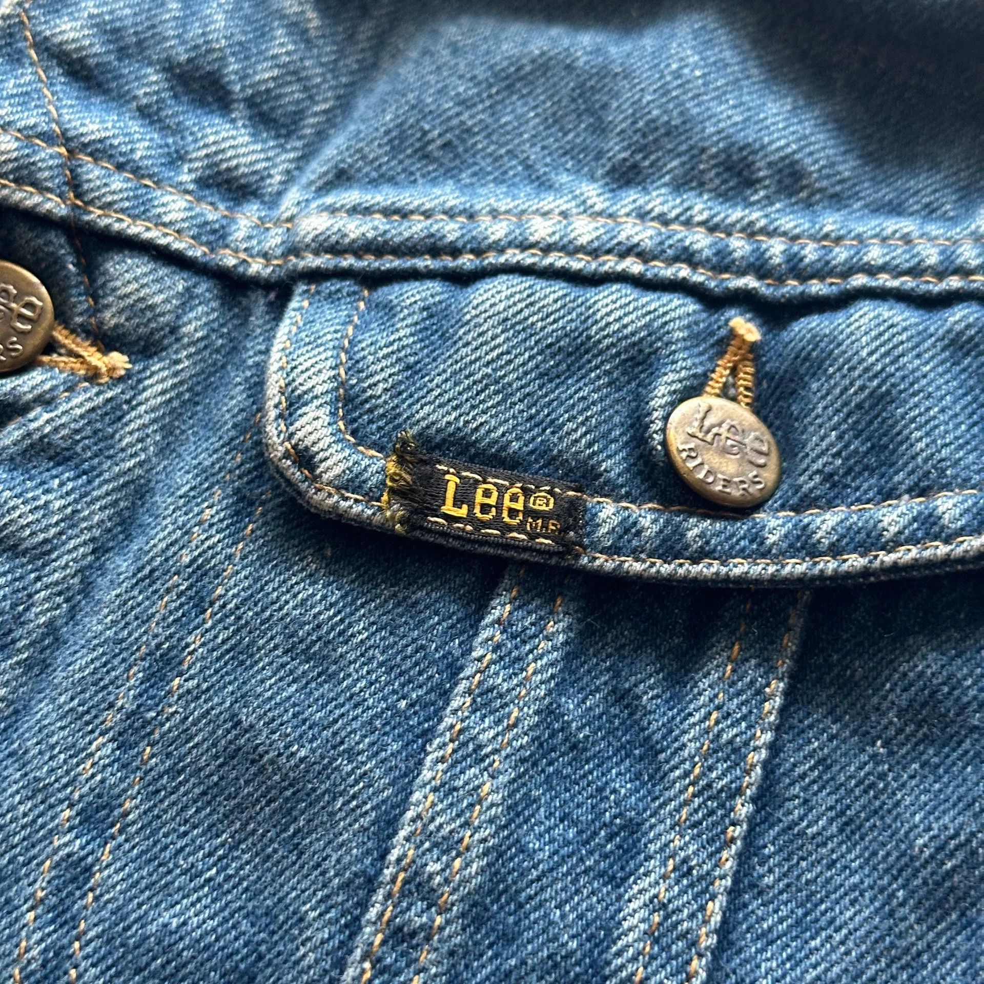 Vintage Vintage Lee Denim J101 80s Size US S / EU 44-46 / 1 - 4 Thumbnail