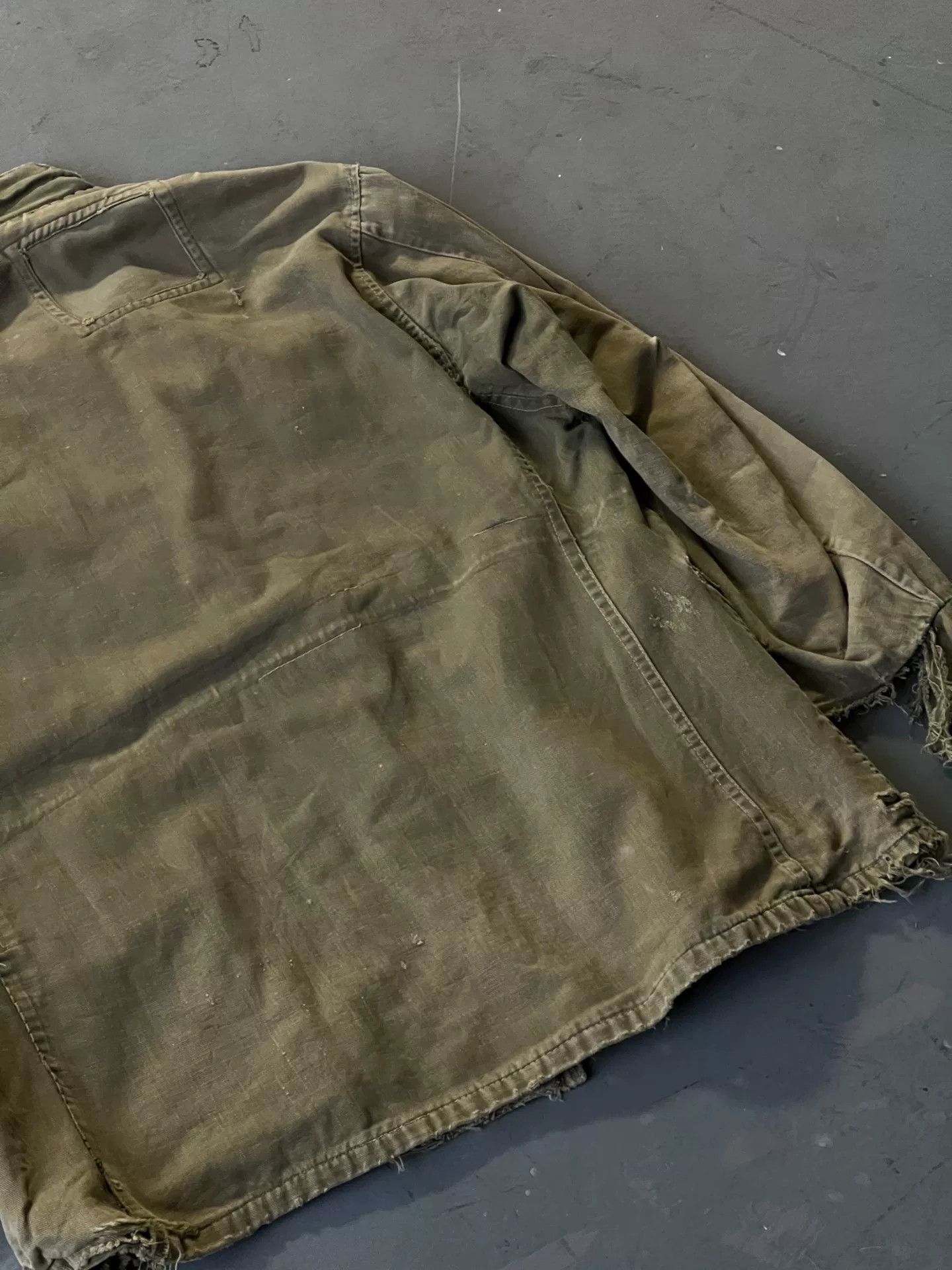 Vintage Vintage Moss Green Distressed Safari Jacket Size US M / EU 48-50 / 2 - 6 Thumbnail