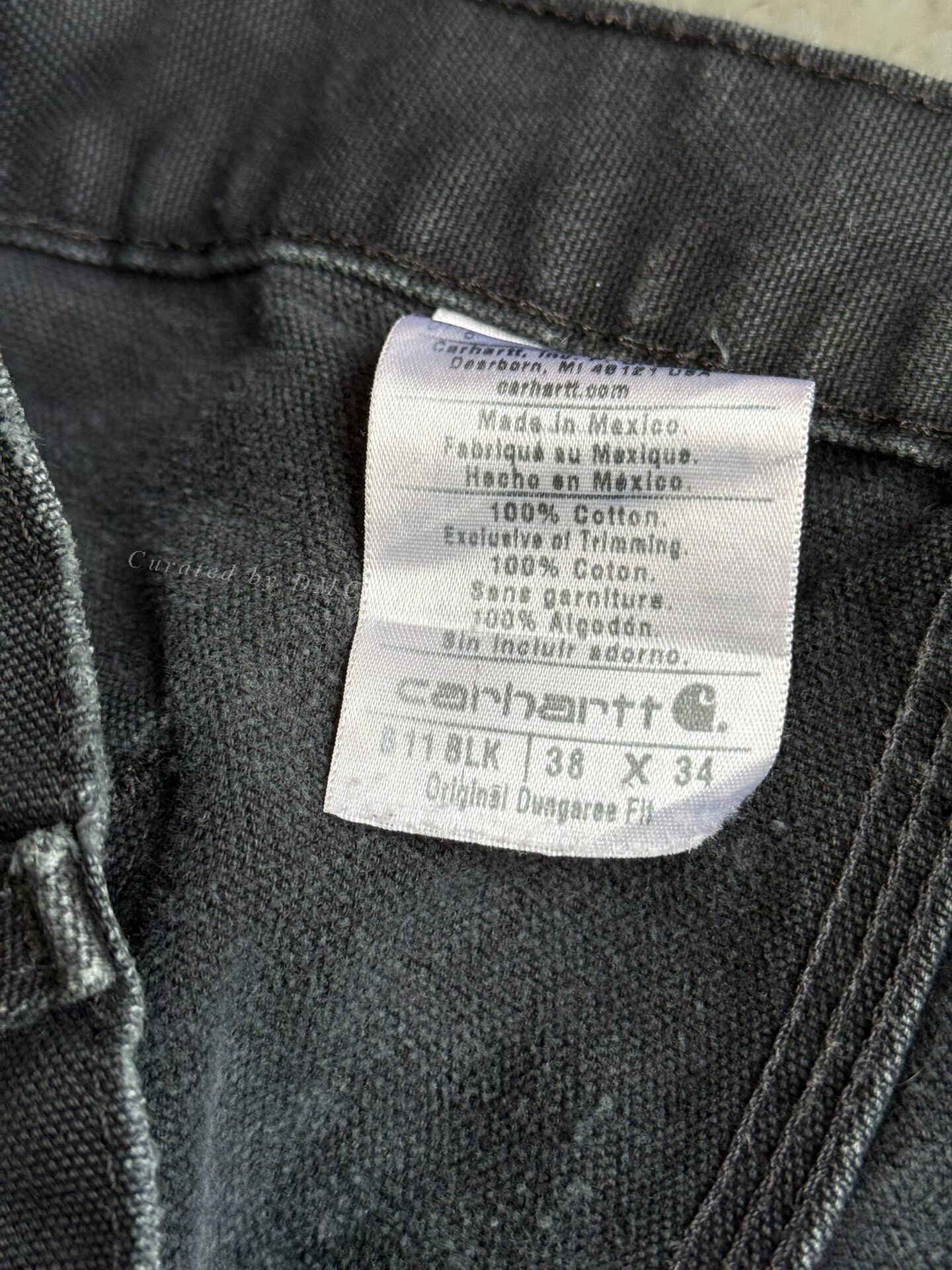 Vintage Vintage Carhartt B11 Black Pants Size US 38 / EU 54 - 5 Thumbnail