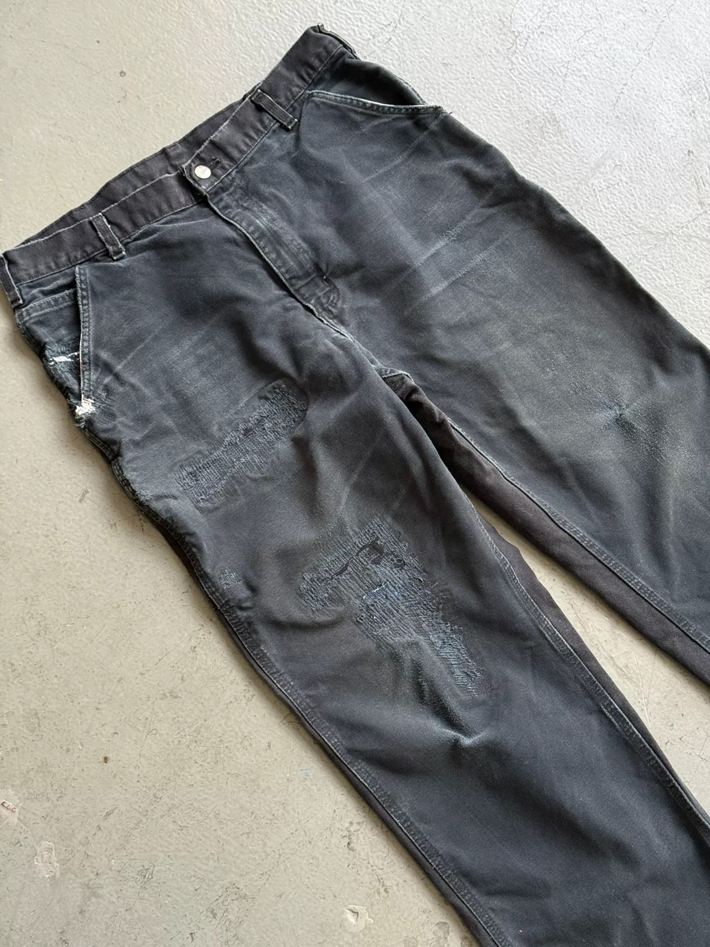 Vintage Vintage Carhartt B11 Black Pants Size US 38 / EU 54 - 2 Thumbnail