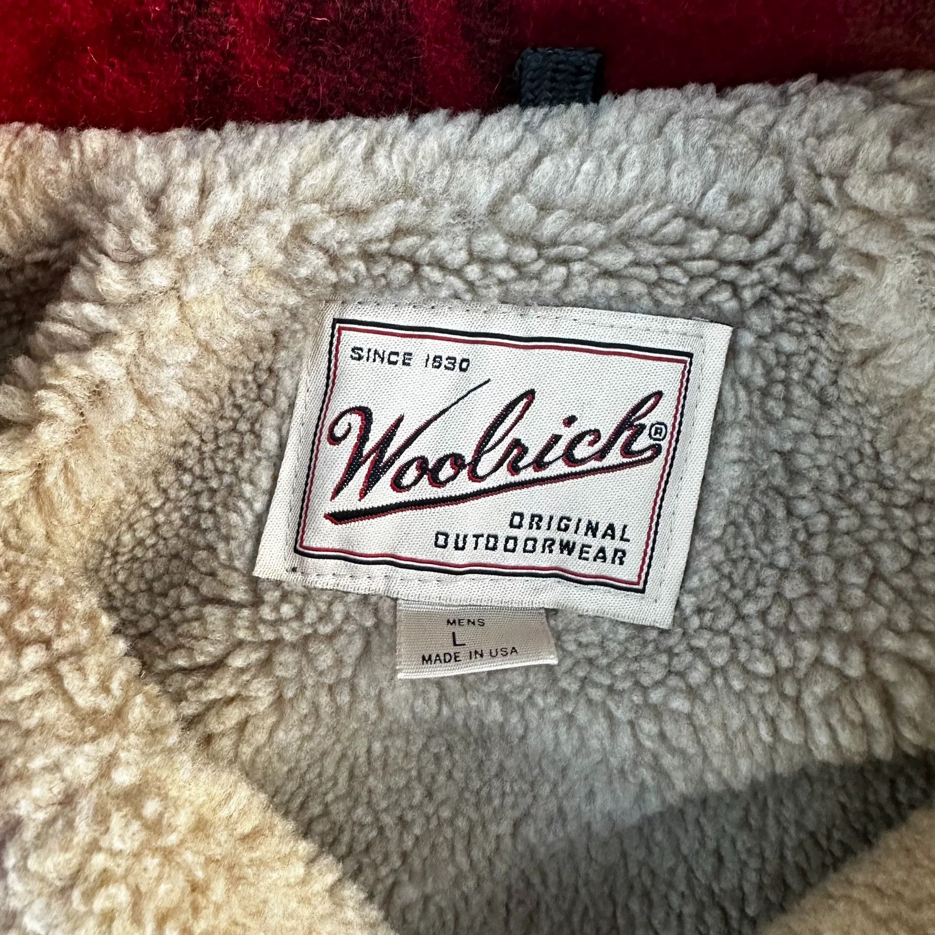 Woolrich Woolen Mills Woolrich USA Lamb Fleece Cotton Jacket Size US M / EU 48-50 / 2 - 4 Thumbnail
