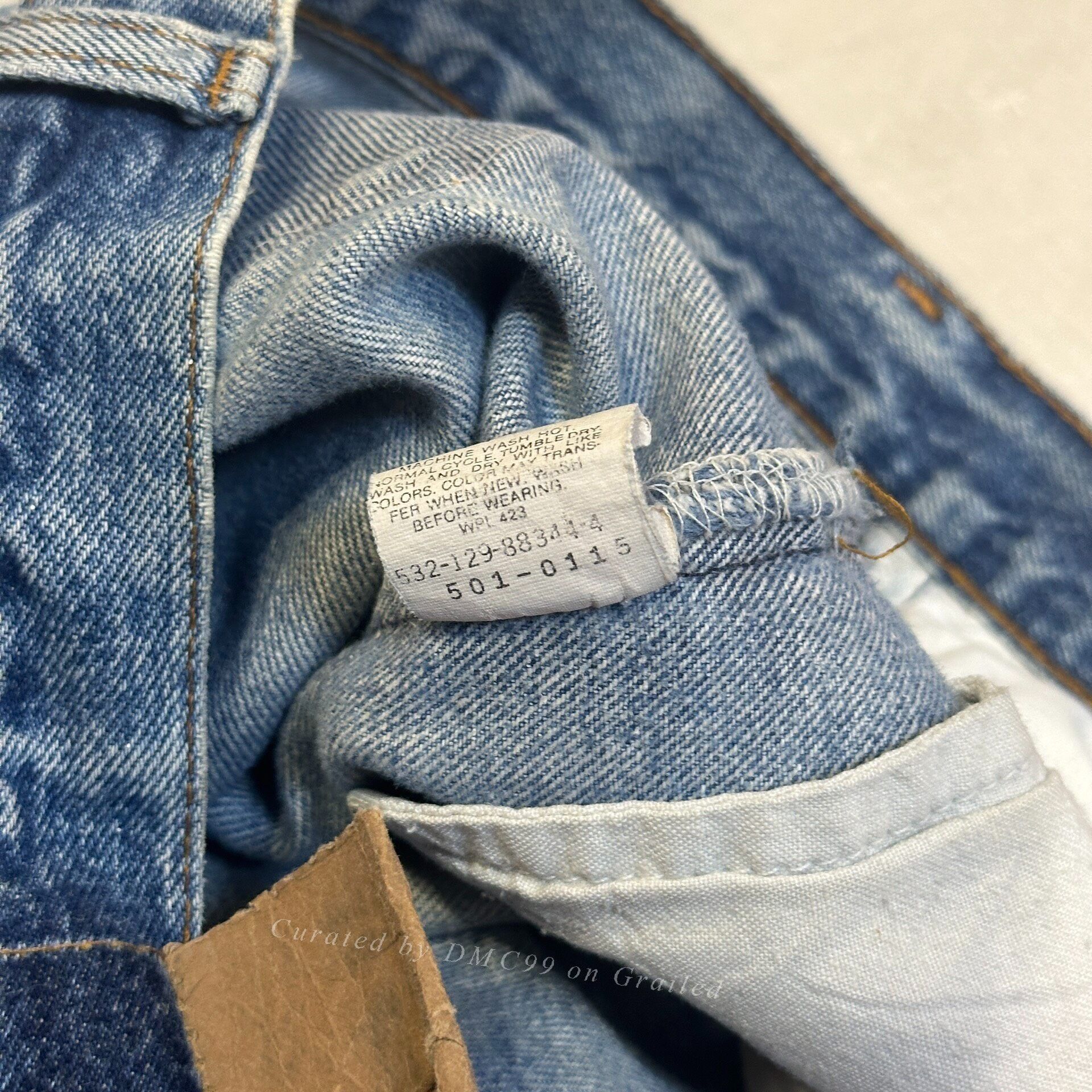 Vintage Vintage American Levi's 501 Size US 36 / EU 52 - 6 Thumbnail
