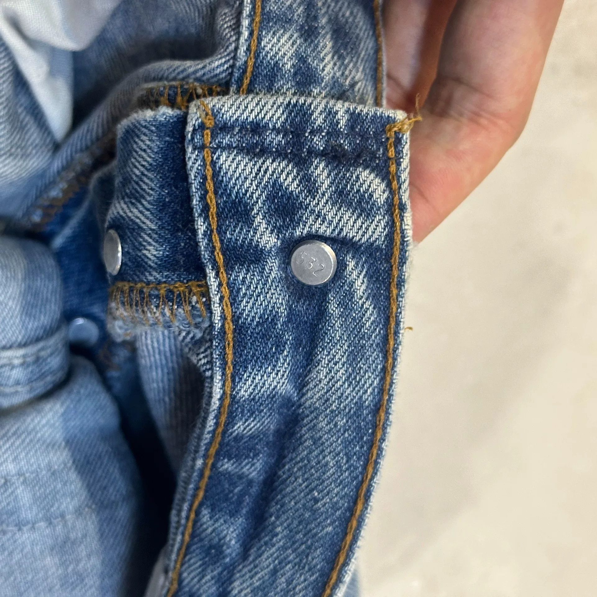Vintage Vintage American Levi's 501 Size US 36 / EU 52 - 5 Thumbnail
