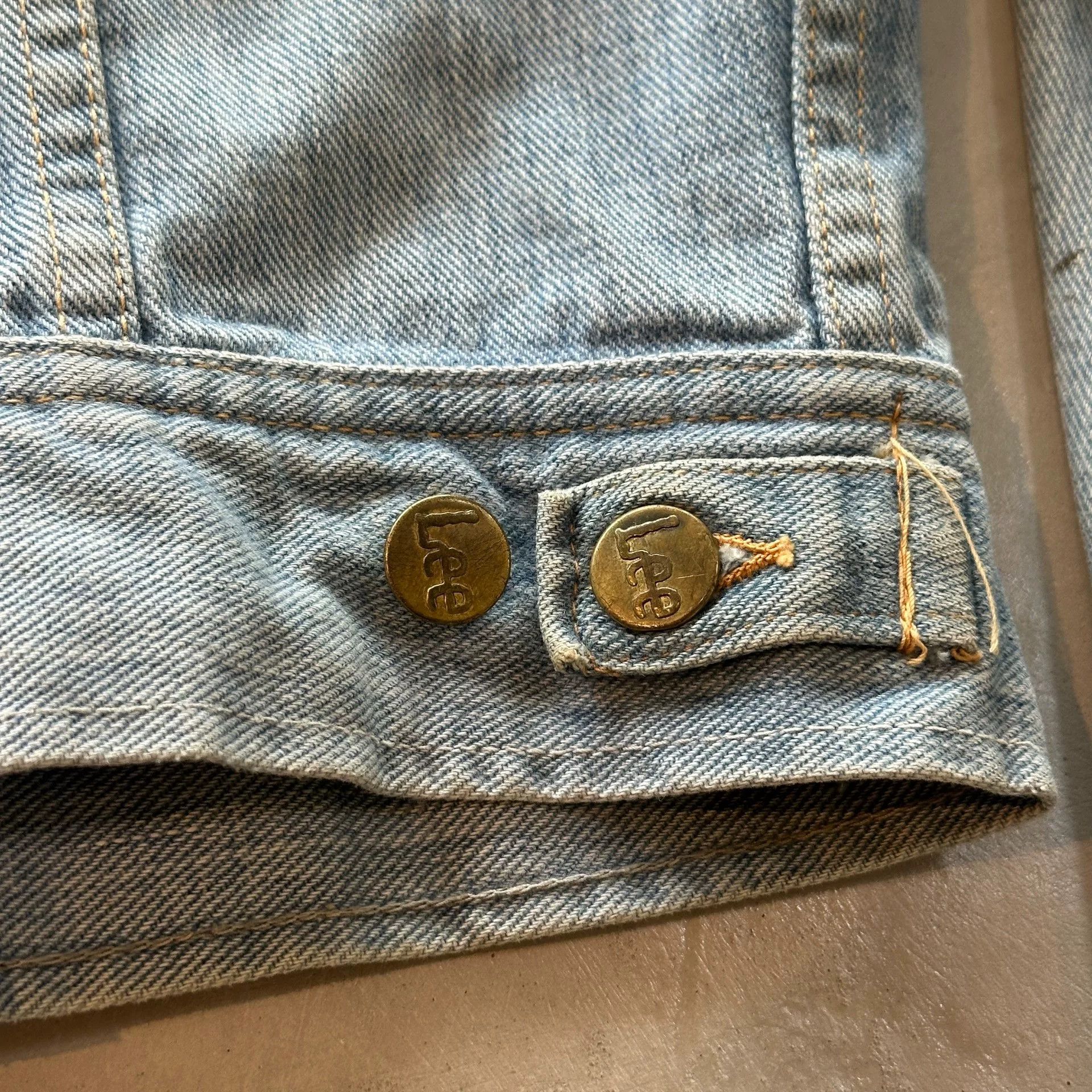 Vintage Vintage Lee Denim J101 Jacket 70s-80s Size US XL / EU 56 / 4 - 5 Thumbnail