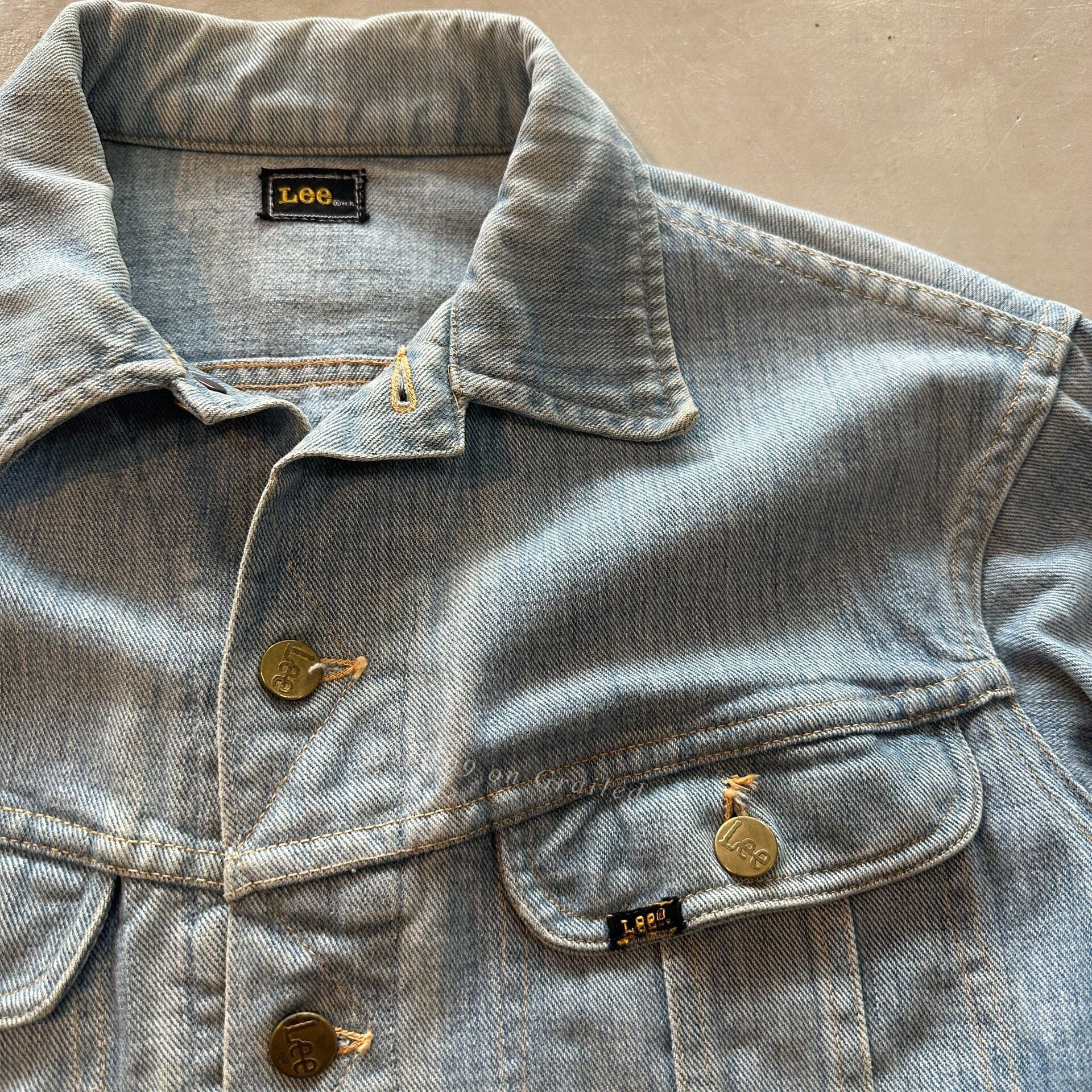 Vintage Vintage Lee Denim J101 Jacket 70s-80s Size US XL / EU 56 / 4 - 3 Thumbnail