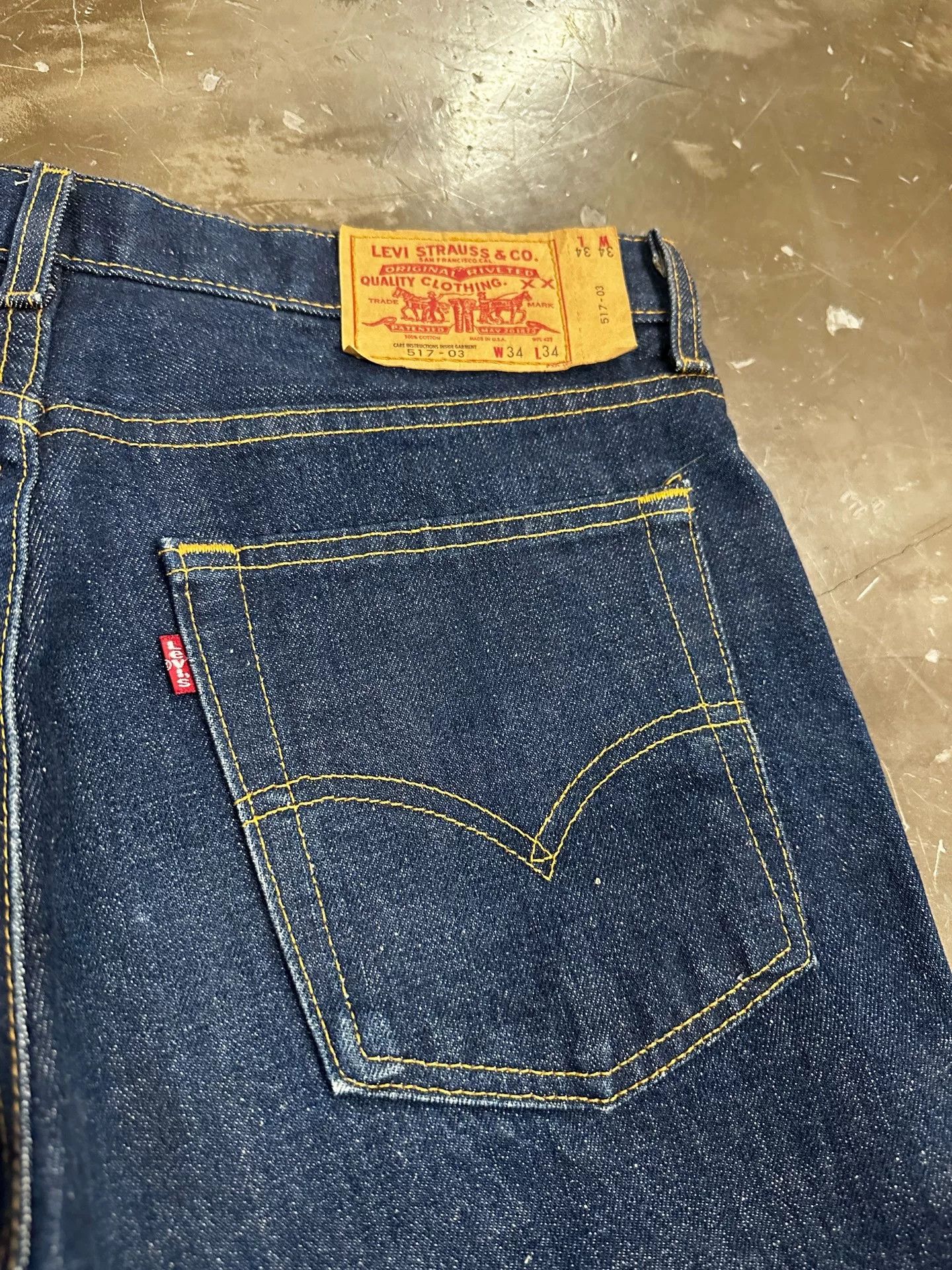 Vintage Vintage Levi's 517 Jeans Size US 34 / EU 50 - 3 Thumbnail
