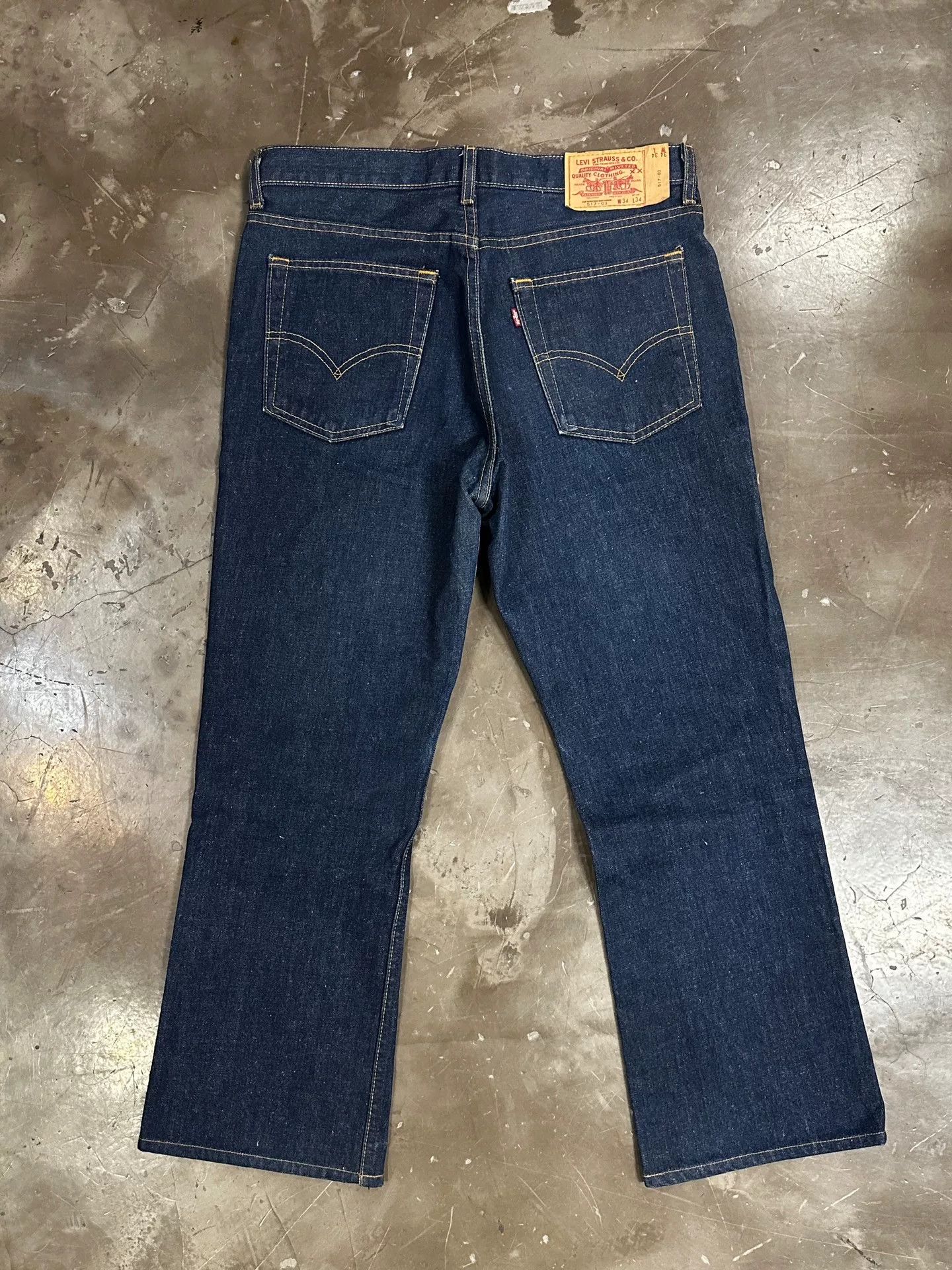 Vintage Vintage Levi's 517 Jeans Size US 34 / EU 50 - 2 Thumbnail