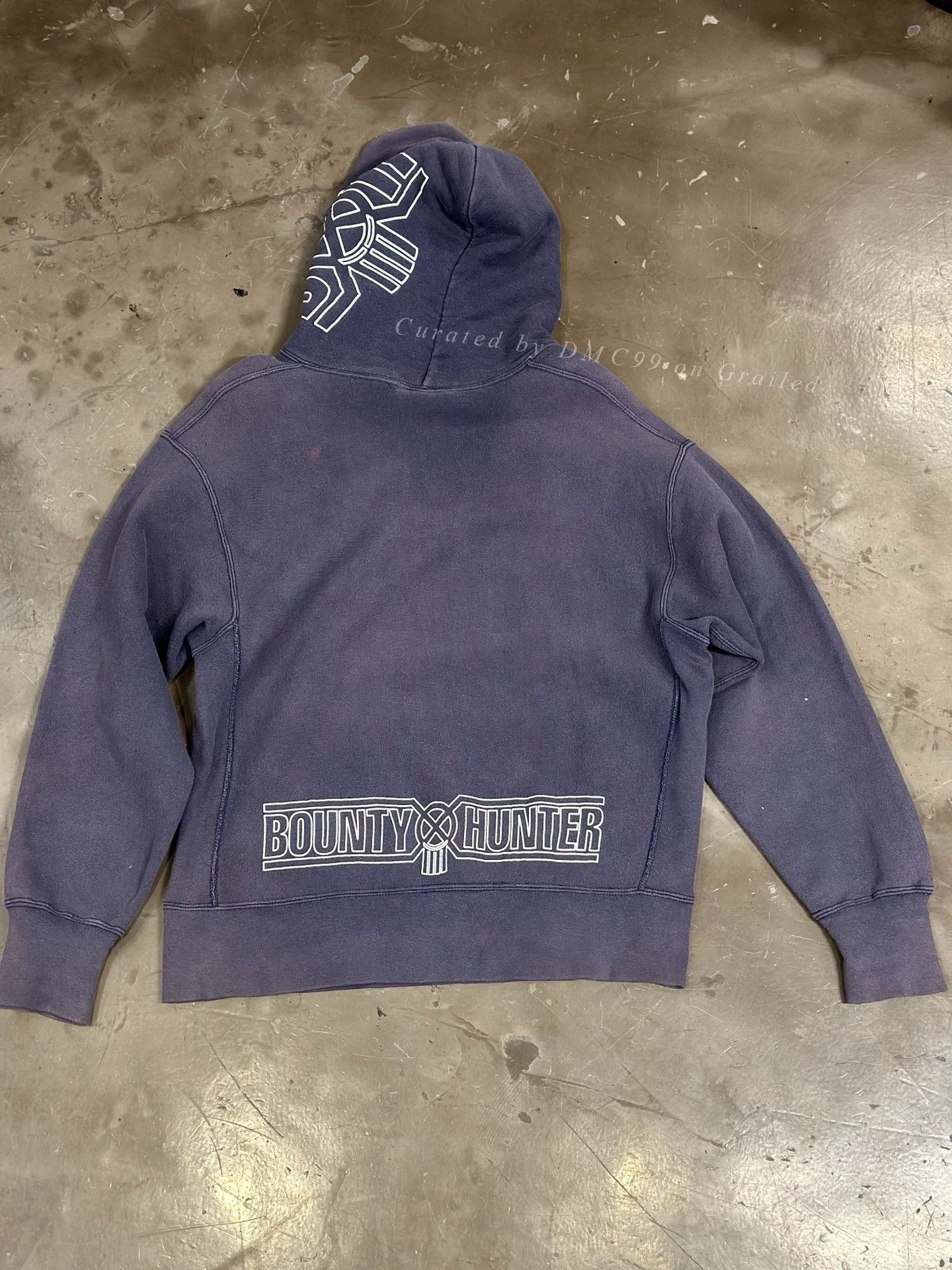 Vintage Vintage Sunfaded Lee 90s Hoodie Size US L / EU 52-54 / 3 - 5 Thumbnail