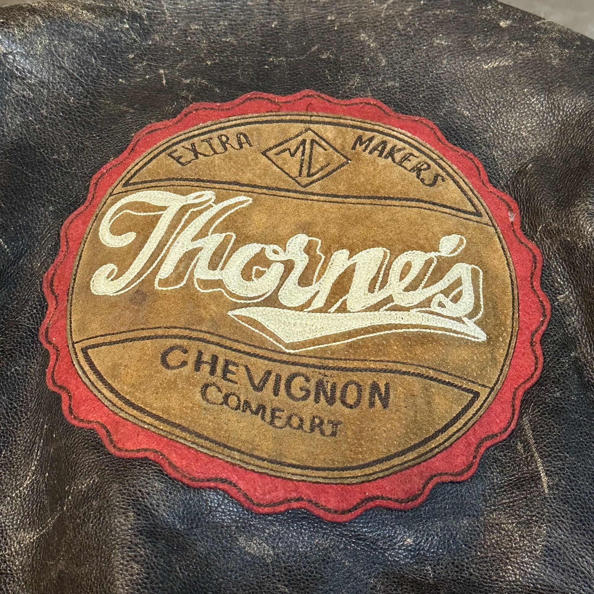 Vintage Vintage Harley Davidson Style Leather Bomber Jacket Size US XL / EU 56 / 4 - 6 Thumbnail