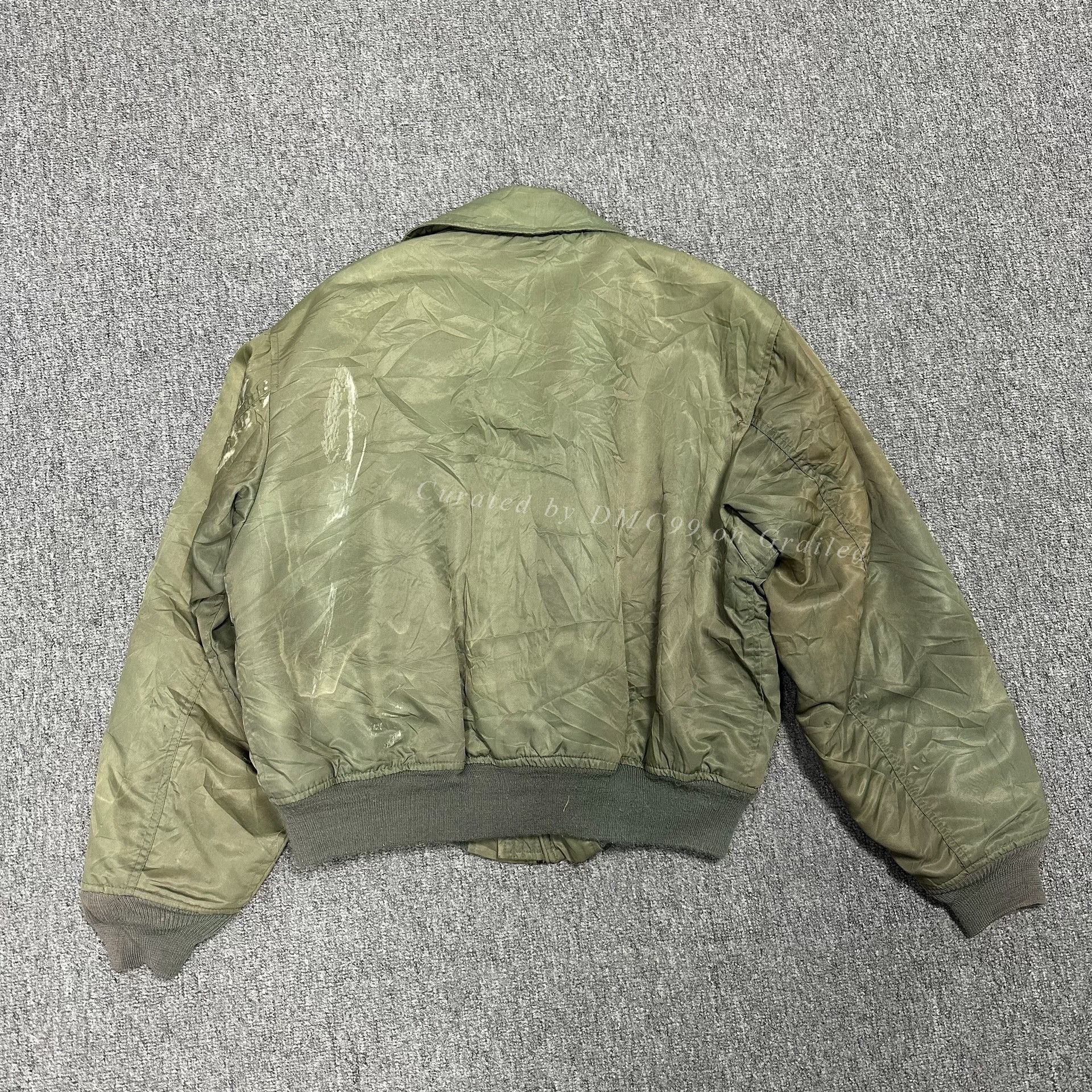 Vintage Vintage 80s Ma-1 Bomber Jacket Size US M / EU 48-50 / 2 - 2 Thumbnail