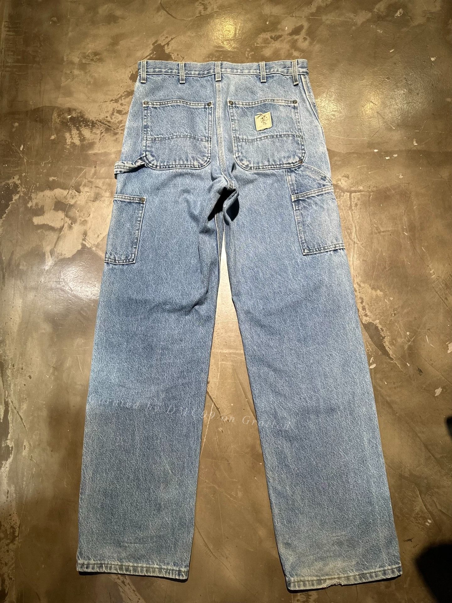 Vintage Vintage Carhartt Double Knee Jeans Size US 34 / EU 50 - 2 Thumbnail