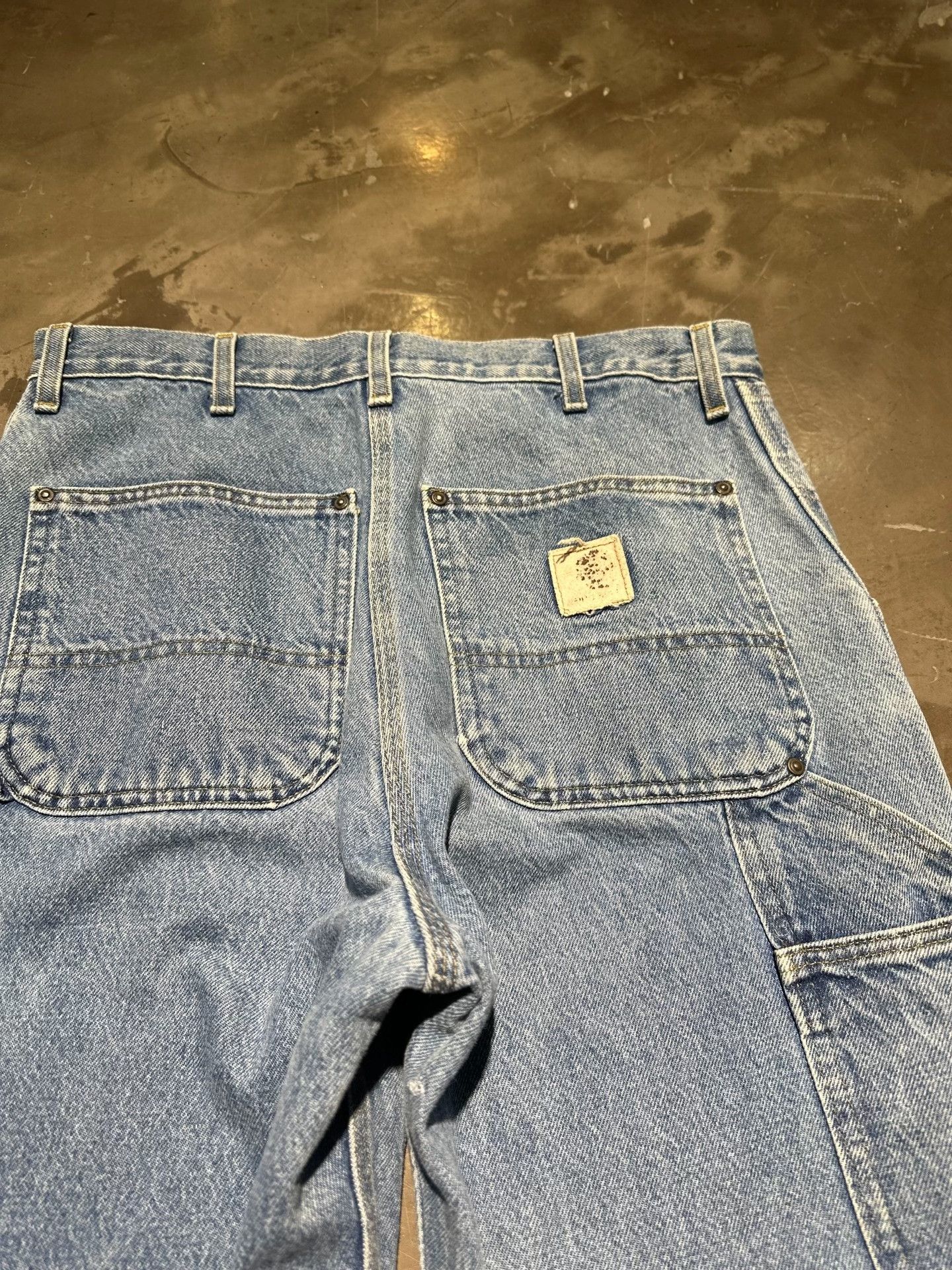 Vintage Vintage Carhartt Double Knee Jeans Size US 34 / EU 50 - 3 Thumbnail