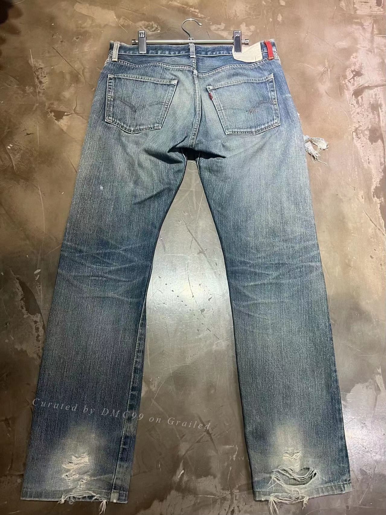 Vintage Vintage Levi's 505 Blue Reissue Size US 30 / EU 46 - 2 Thumbnail