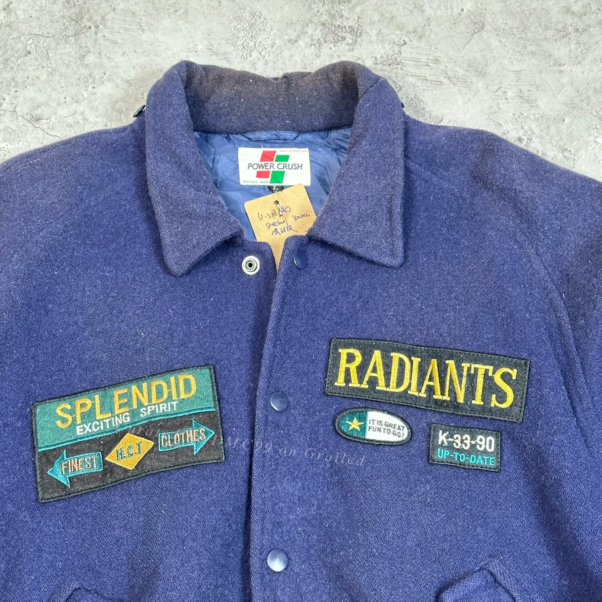 Vintage USA Made Baseball Jacket Size US M / EU 48-50 / 2 - 2 Thumbnail