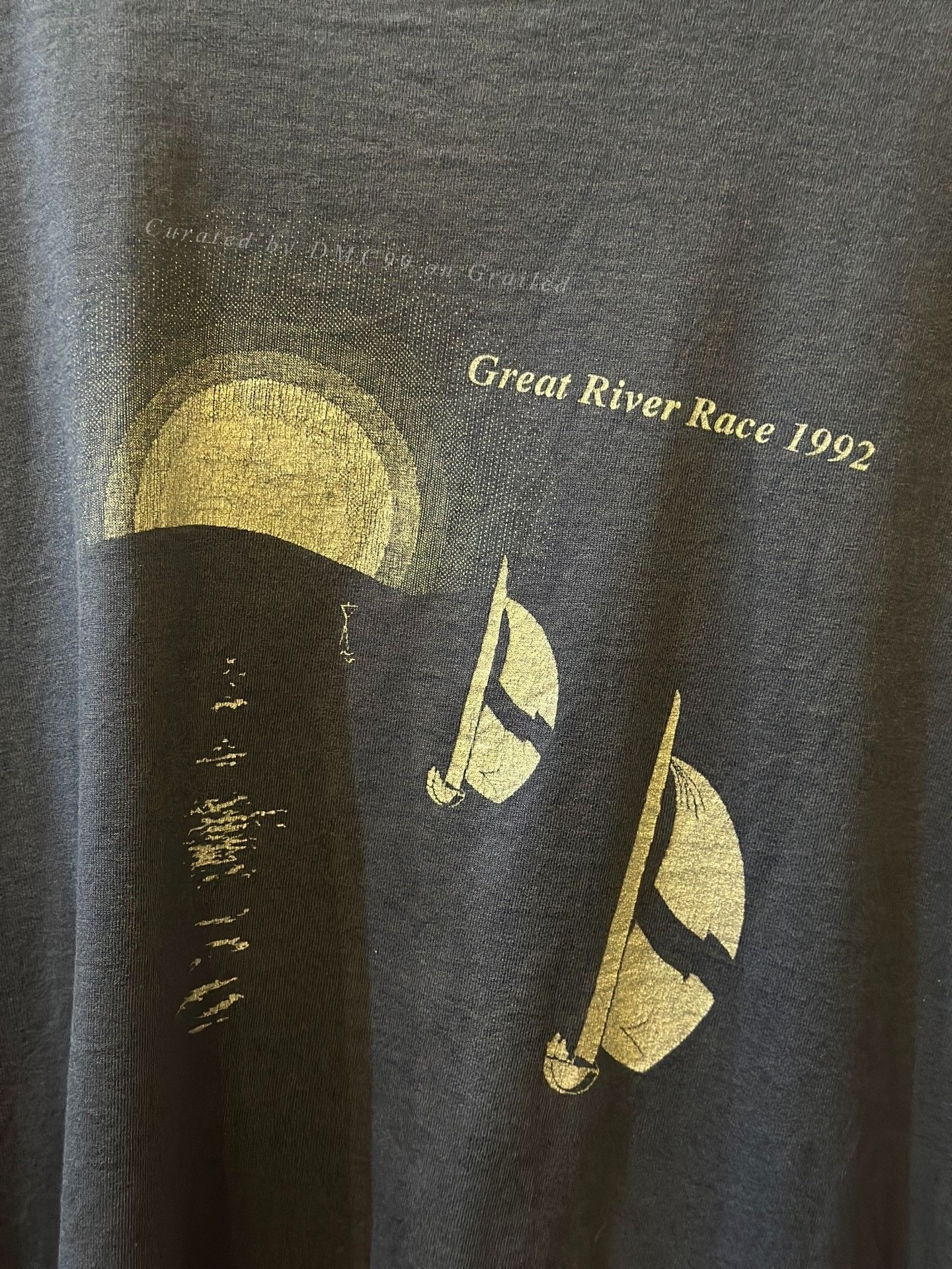 Vintage Vintage 90s USA Map Print T-shirt Size US M / EU 48-50 / 2 - 2 Thumbnail