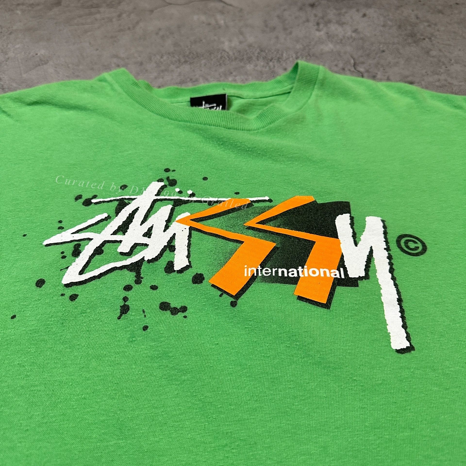 Vintage Vintage Stussy 90s USA Made Tee Size US M / EU 48-50 / 2 - 2 Thumbnail