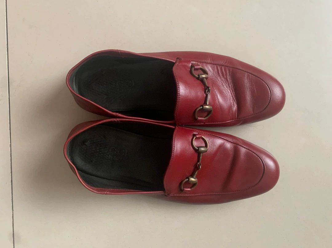 Gucci Gucci Burgundy Horsebit Loafer Size US 9 / EU 42 - 4 Thumbnail