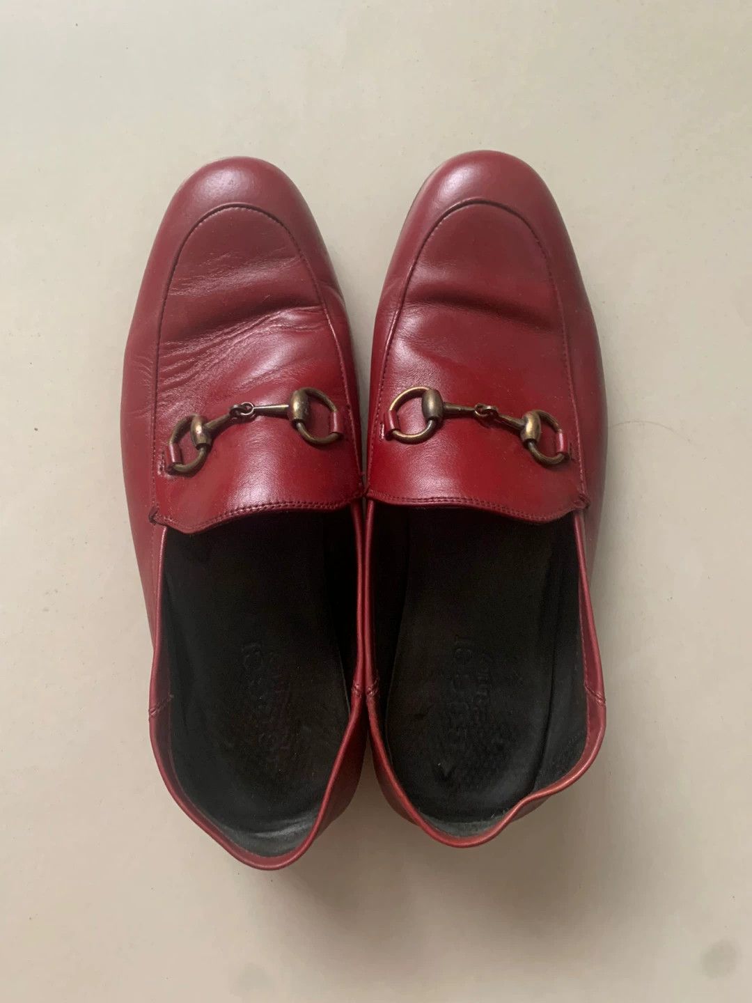 Gucci Gucci Burgundy Horsebit Loafer Size US 9 / EU 42 - 2 Thumbnail
