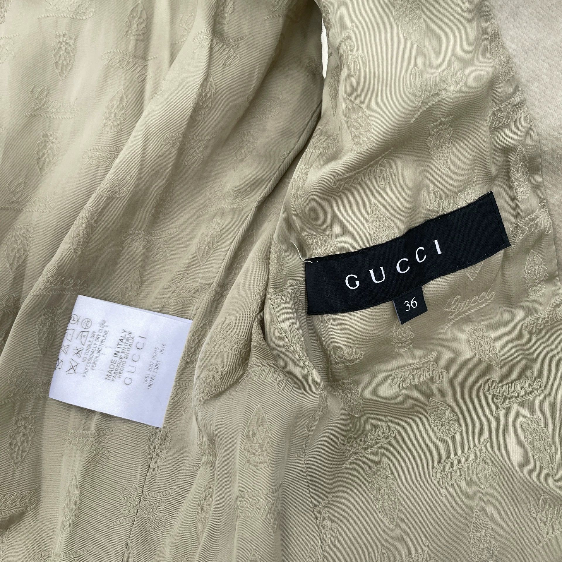 Gucci Gucci 1970s Vintage Green Jacket Size XS / US 0-2 / IT 36-38 - 6 Thumbnail