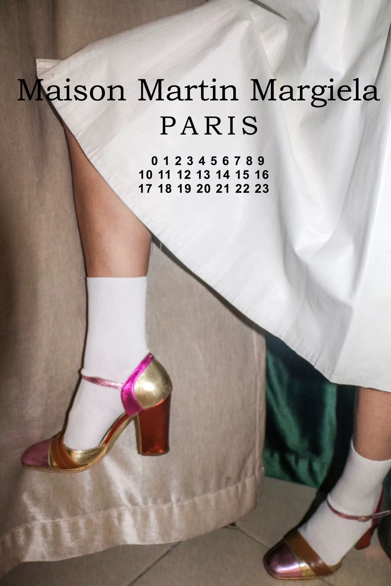 Maison Margiela Maison Margiela Colorblock Pearlescent Heels Size US 5 / IT 35 - 2 Thumbnail