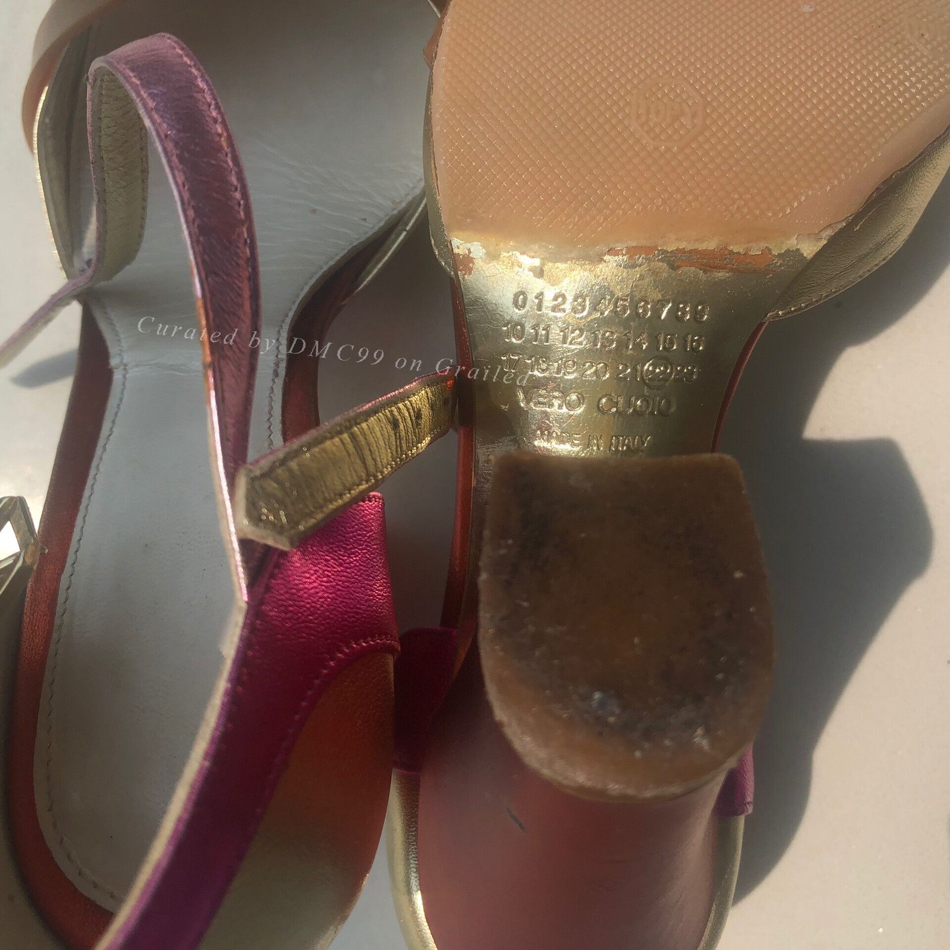 Maison Margiela Maison Margiela Colorblock Pearlescent Heels Size US 5 / IT 35 - 5 Thumbnail