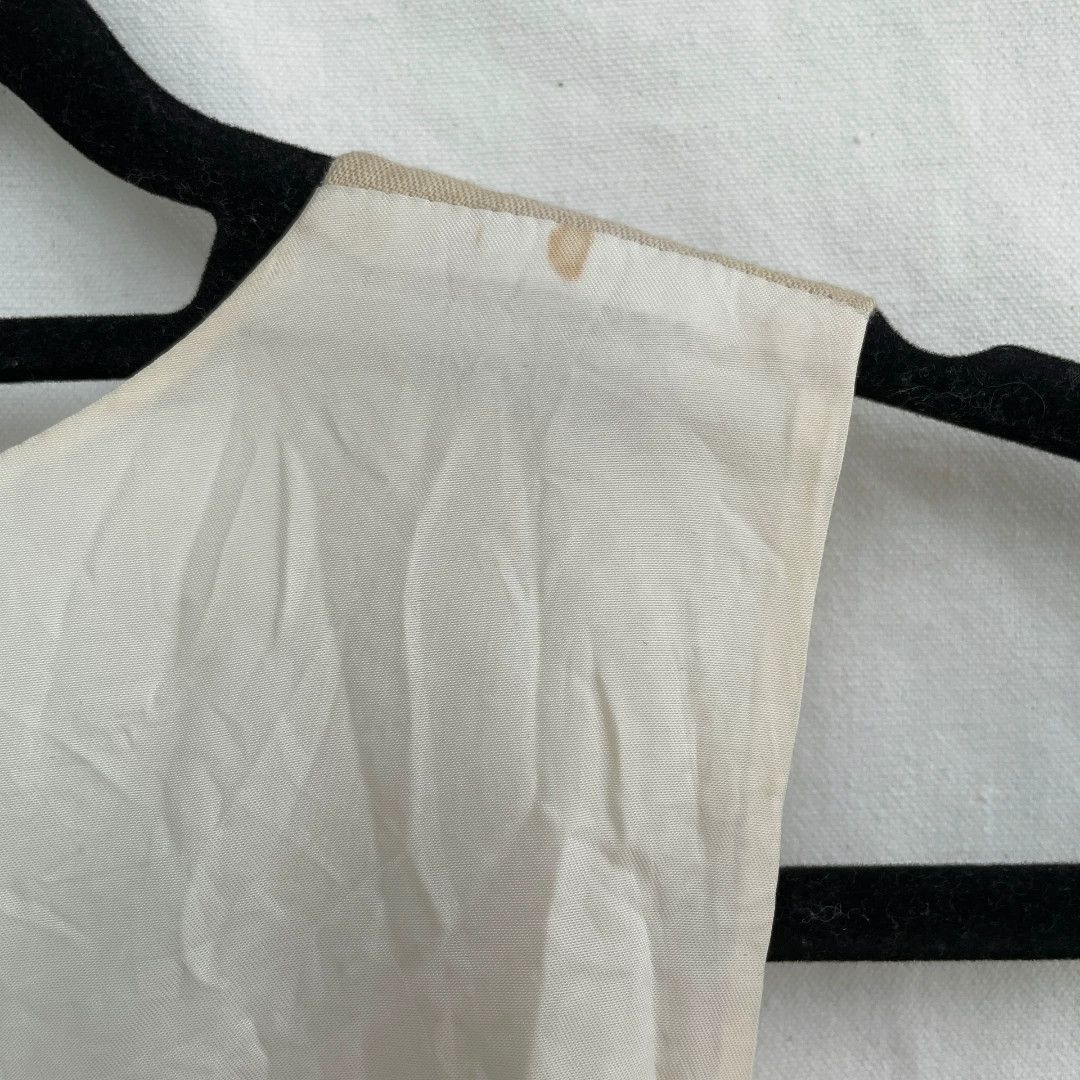Emporio Armani Emporio Armani 1980s Vintage Linen Vest Size US XS / EU 42 / 0 - 4 Thumbnail