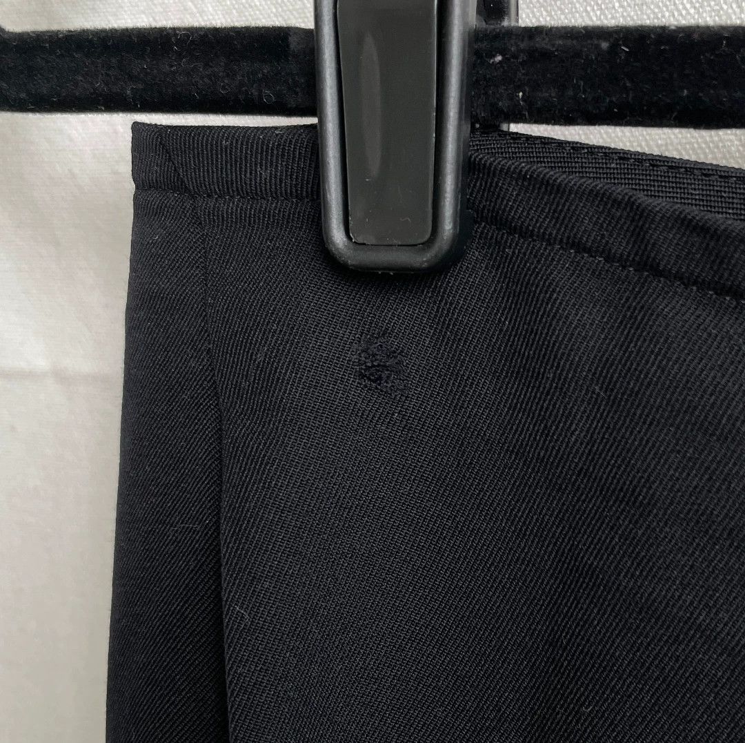 Yohji Yamamoto Yohji Yamamoto Black Wrap Skirt Size 40" / US 18 - 5 Thumbnail