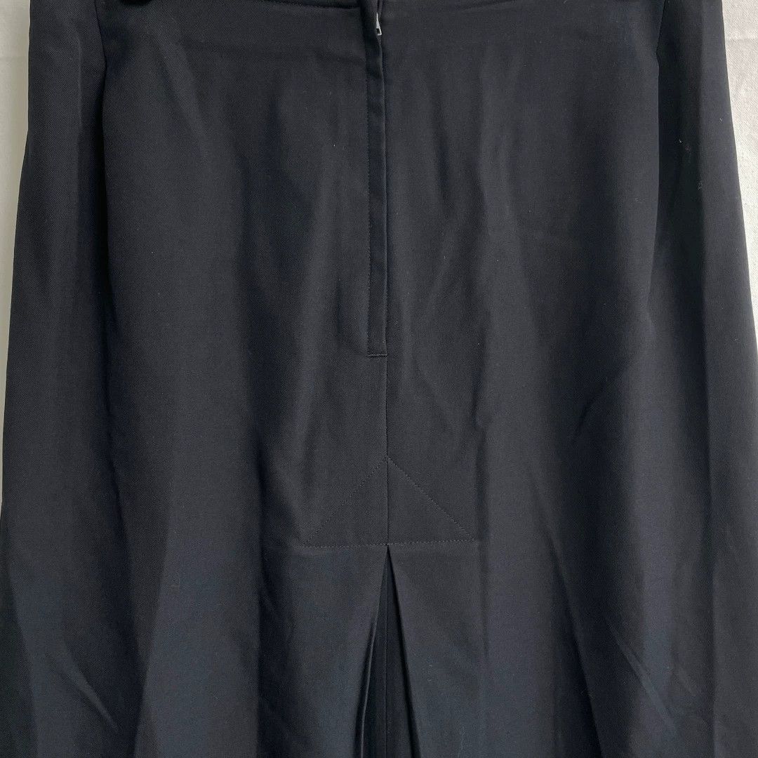 Yohji Yamamoto Yohji Yamamoto Black Wrap Skirt Size 40" / US 18 - 3 Thumbnail