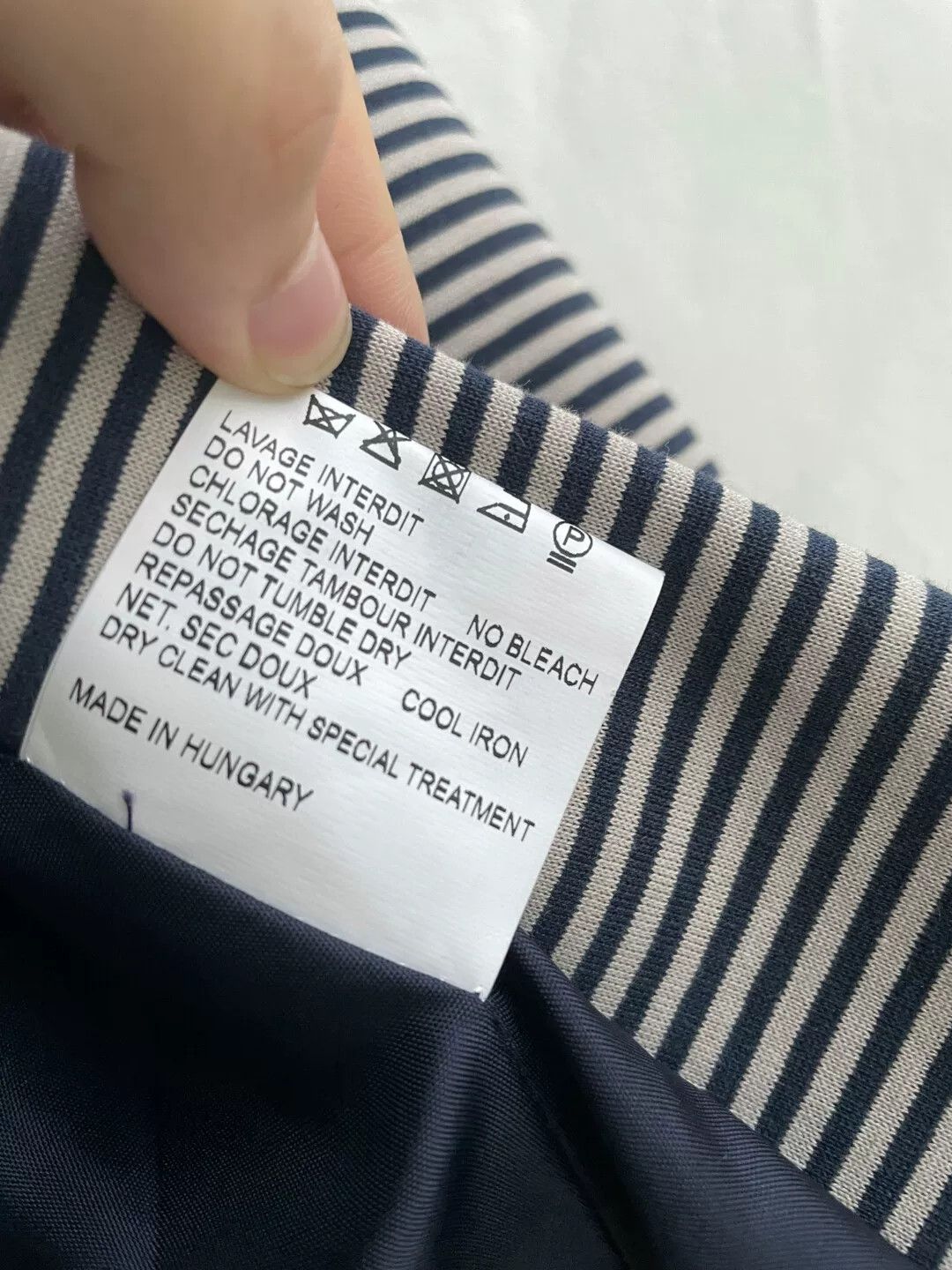 Carven Carven French Vintage Navy Cardigan Size XS / US 0-2 / IT 36-38 - 6 Thumbnail