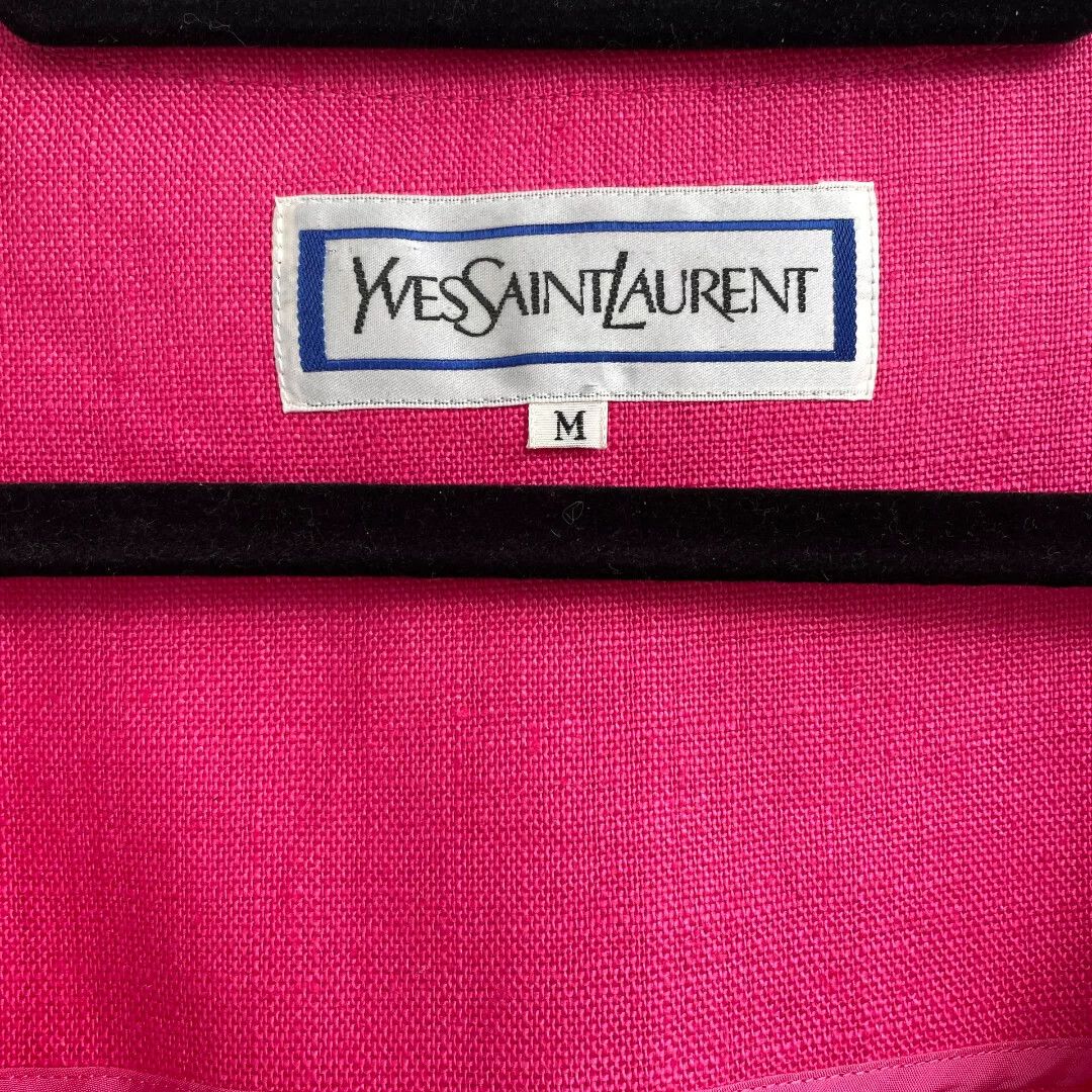 Yves Saint Laurent YSL Vintage Embroidered Cardigan Size M / US 6-8 / IT 42-44 - 7 Thumbnail