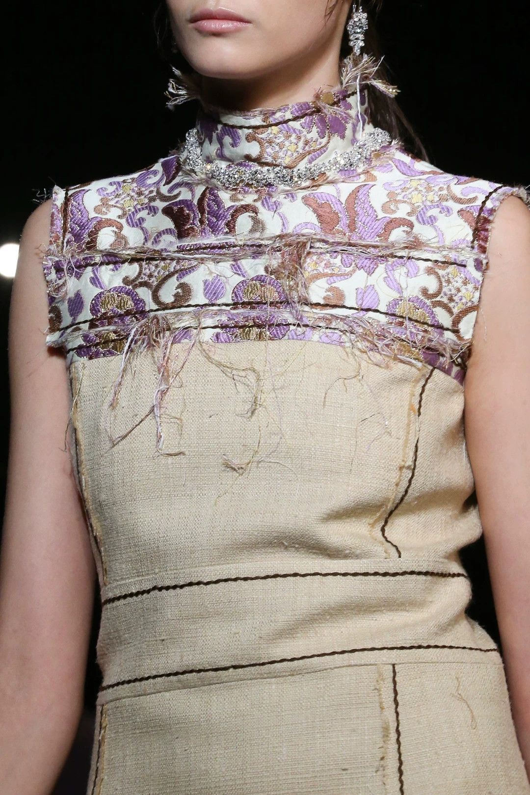 Prada Prada 2015SS Embroidered Skirt Size 40" / US 18 - 7 Thumbnail