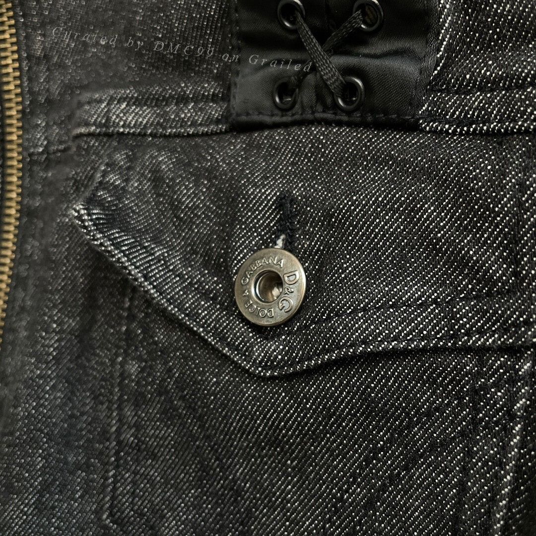 Dolce & Gabbana Dolce & Gabbana Vintage 90s Buckle Biker Jacket Size S / US 4 / IT 40 - 3 Thumbnail