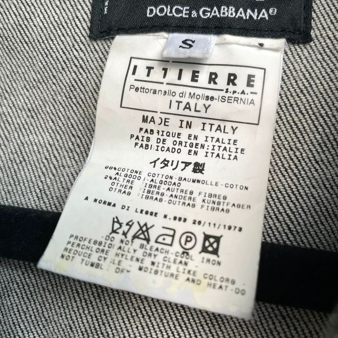 Dolce & Gabbana Dolce & Gabbana Vintage 90s Buckle Biker Jacket Size S / US 4 / IT 40 - 8 Thumbnail