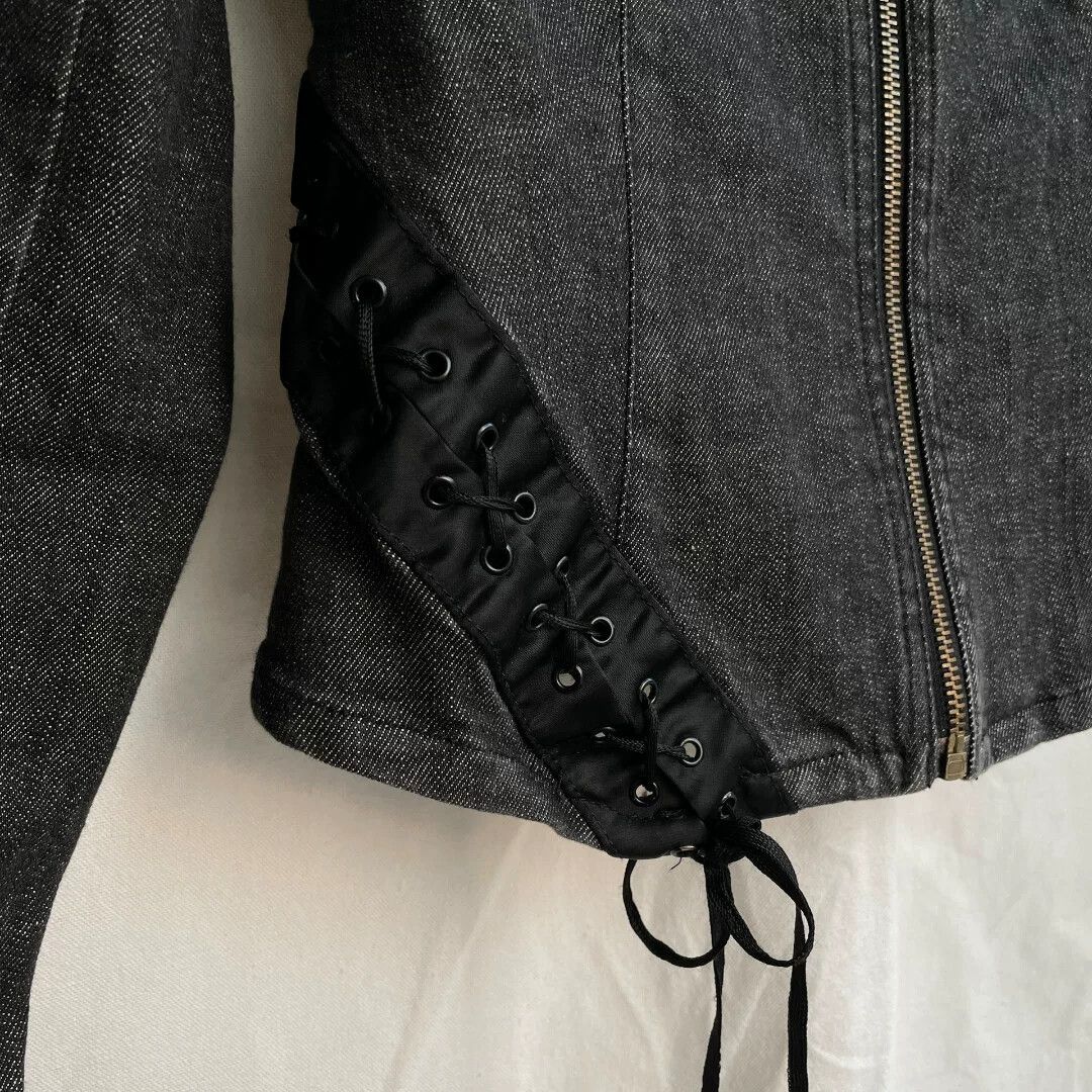 Dolce & Gabbana Dolce & Gabbana Vintage 90s Buckle Biker Jacket Size S / US 4 / IT 40 - 4 Thumbnail