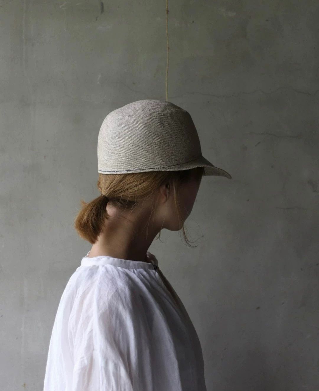 Reinhard Plank Reinhard Plank Handmade Straw Trucker Hat Size ONE SIZE - 6 Thumbnail