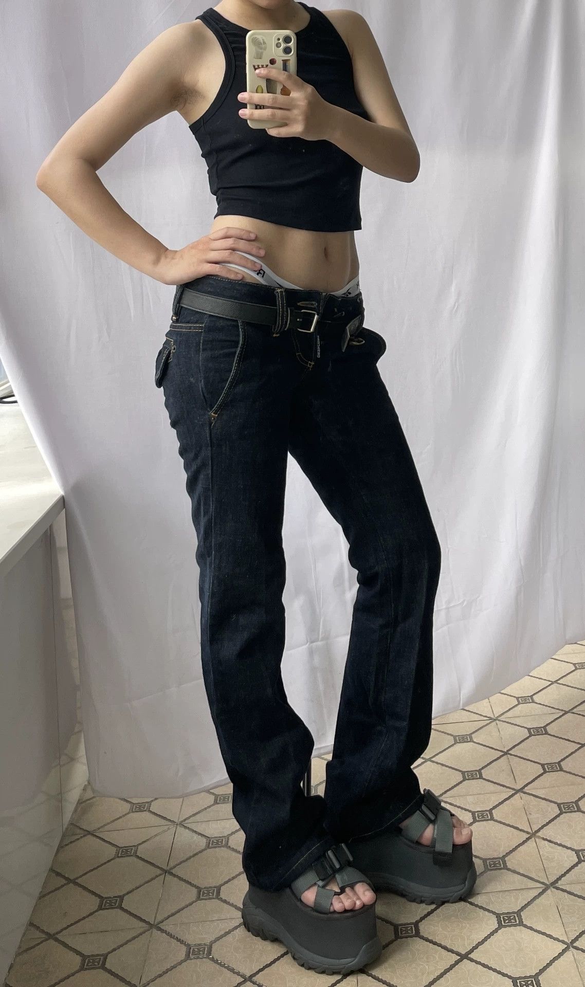 Dsquared2 Dsquared2 Y2K Low-Waist Jeans Size 36" / US 14 / IT 50 - 8 Thumbnail