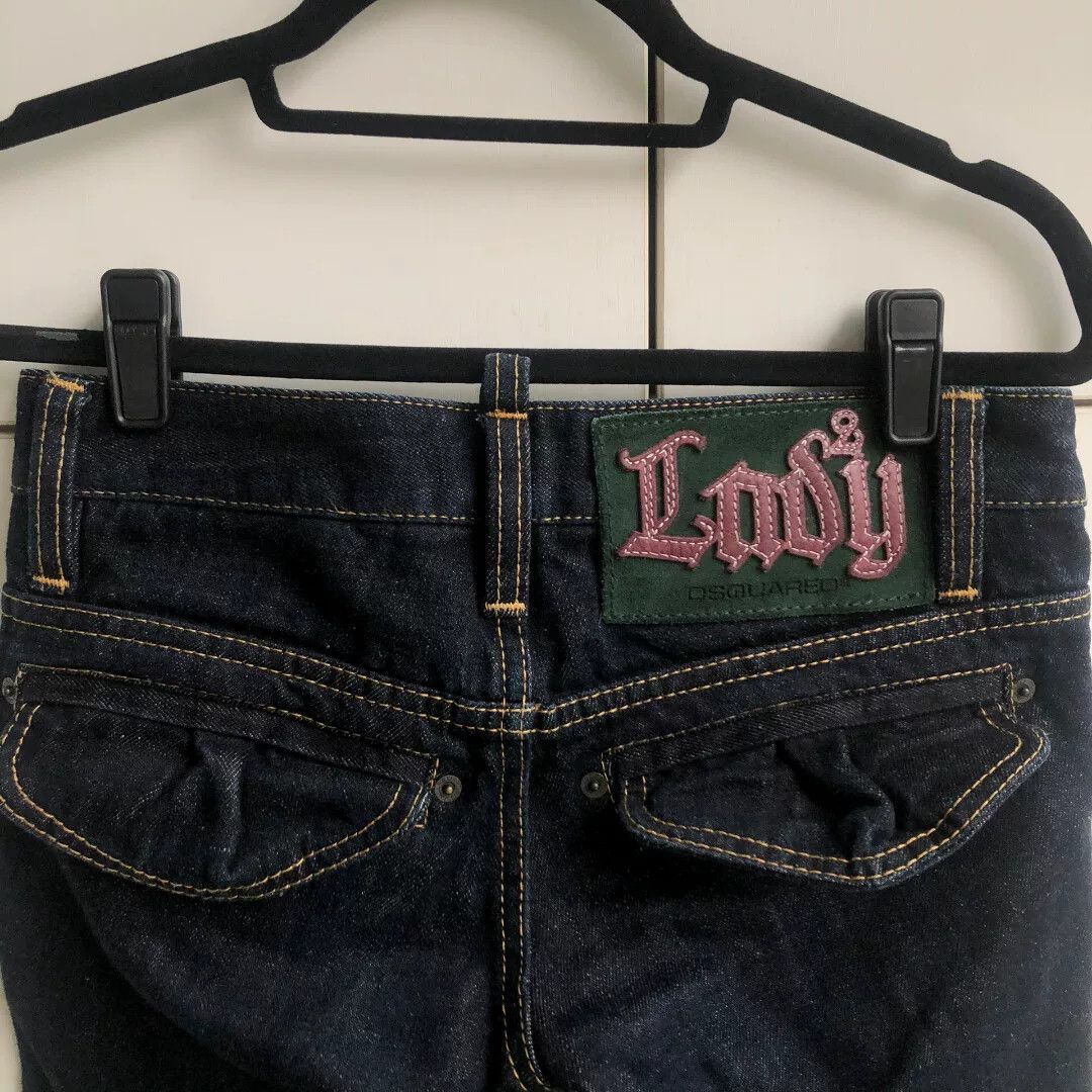 Dsquared2 Dsquared2 Y2K Low-Waist Jeans Size 36" / US 14 / IT 50 - 4 Thumbnail