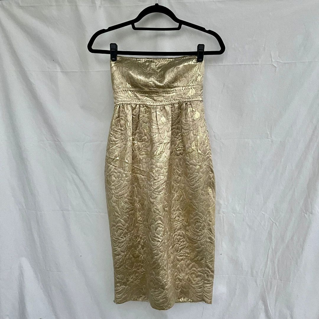 Dsquared2 Dsquared2 2005 Fall Strapless Evening Dress Size S / US 4 / IT 40 - 2 Thumbnail