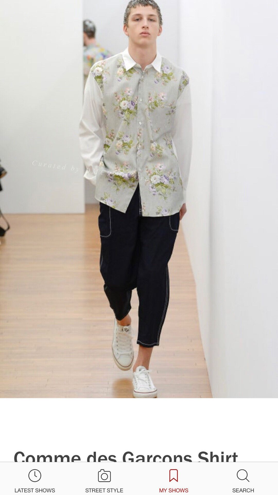 Comme des Garcons Comme des Garçons Floral Print Shirt Size M / US 6-8 / IT 42-44 - 8 Thumbnail