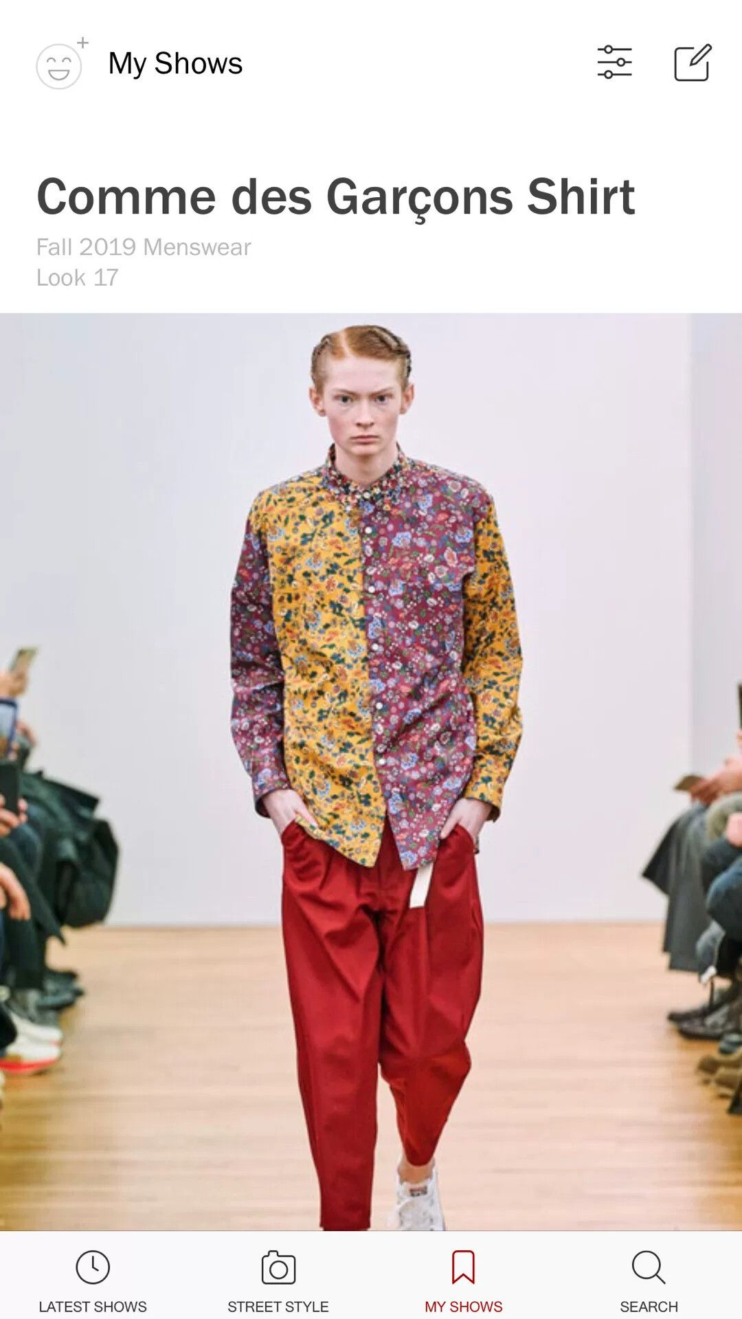 Comme des Garcons Comme des Garçons Floral Print Shirt Size M / US 6-8 / IT 42-44 - 9 Thumbnail