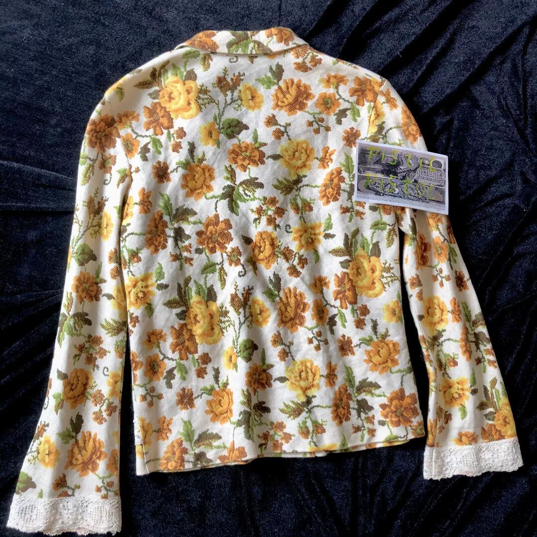 Comme des Garcons Comme des Garçons Floral Print Shirt Size M / US 6-8 / IT 42-44 - 2 Thumbnail