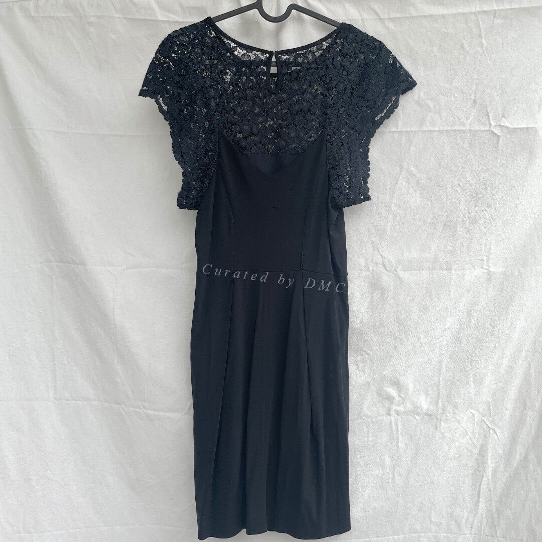 Toga Toga Archives Black Lace Spliced Vintage Dress Size S / US 4 / IT 40 - 2 Thumbnail