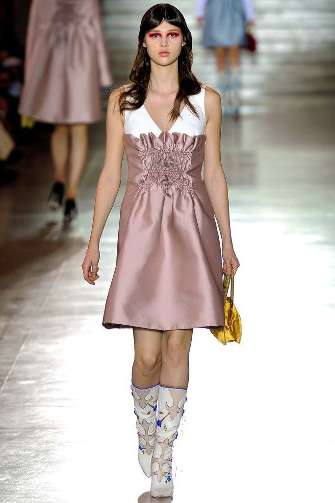 Miu Miu Miu Miu 2012SS Pink Ballet Corset Dress Size XS / US 0-2 / IT 36-38 - 9 Thumbnail
