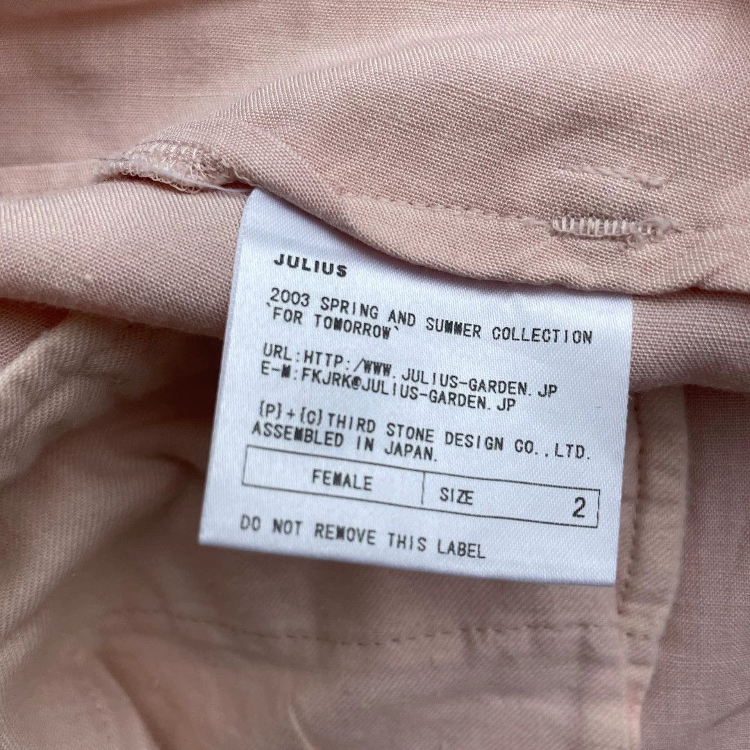 Julius Julius Tapered Pink Women's Pants Size 34" / US 12 / IT 48 - 3 Thumbnail