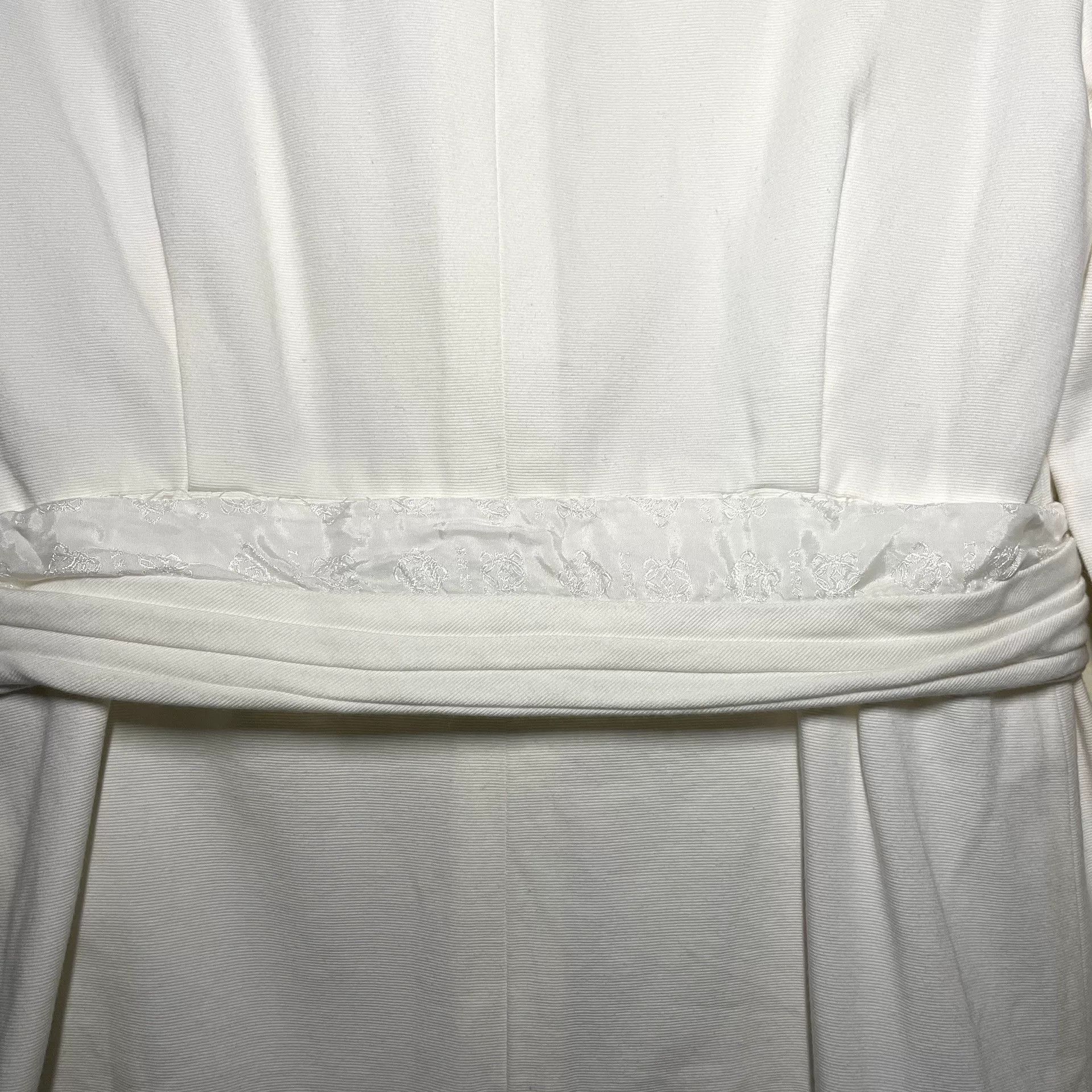 Loewe Loewe 1980s Vintage White Cotton Suit Size S / US 4 / IT 40 - 7 Thumbnail