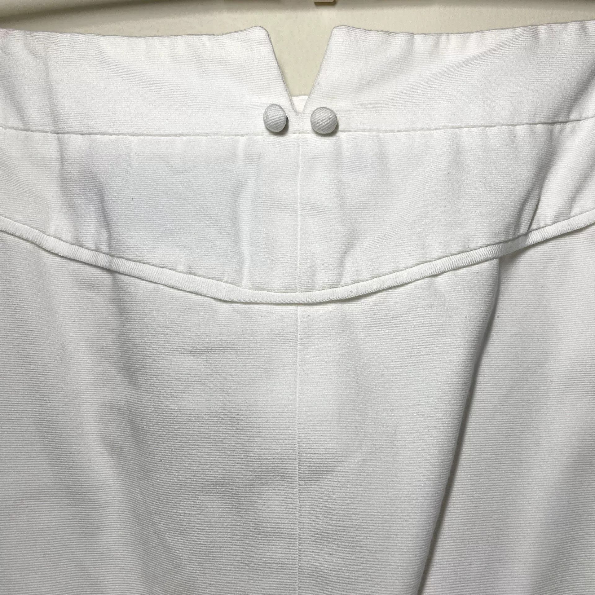 Loewe Loewe 1980s Vintage White Cotton Suit Size S / US 4 / IT 40 - 6 Thumbnail