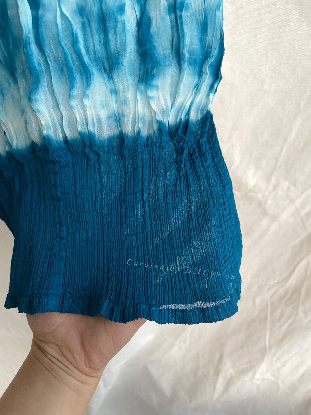 Pleats Please Issey Miyake Issey Miyake Pleated Tie-Dye Drawstring Vest Size M / US 6-8 / IT 42-44 - 5 Thumbnail