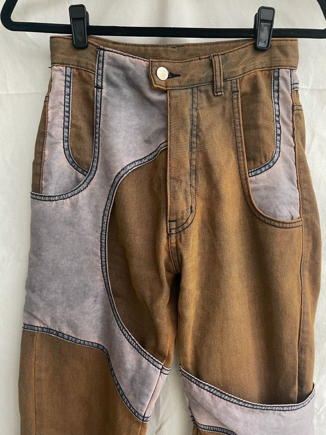 Bicycle Cycle by MYOB Deconstructed Ring Jeans Size 27" / US 4 / IT 40 - 3 Thumbnail