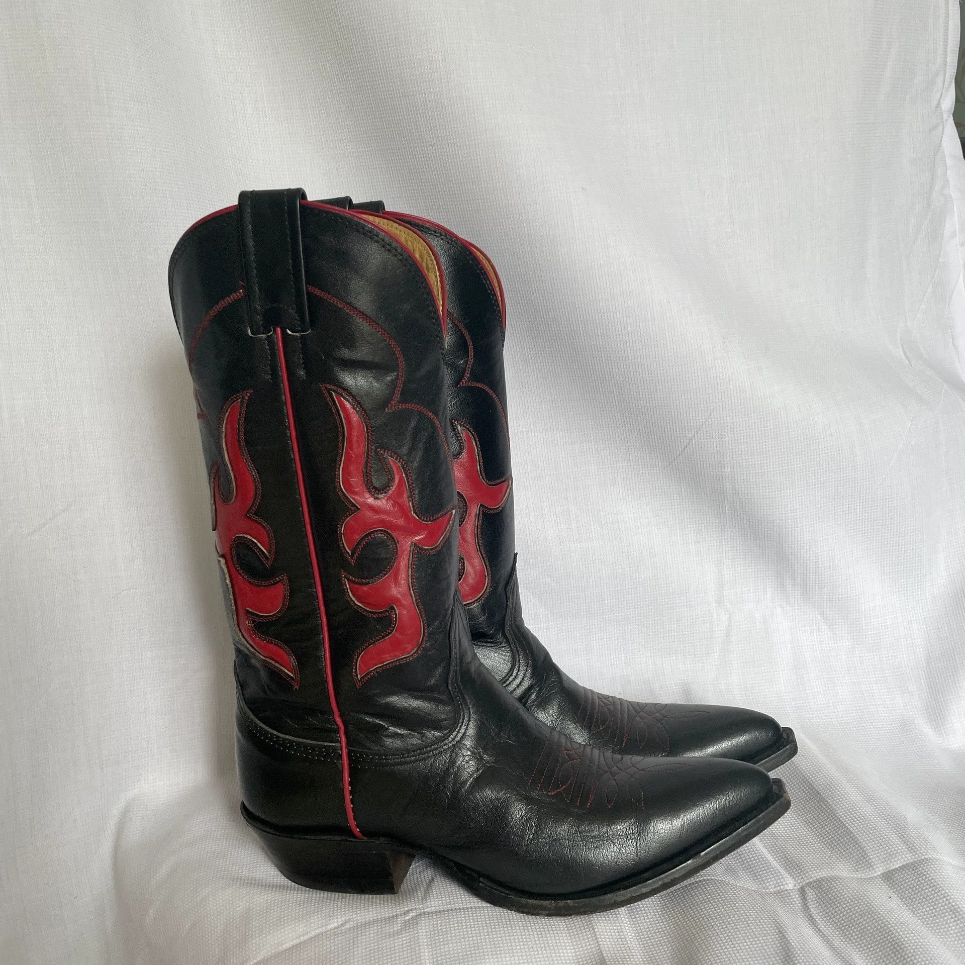 Nocona Nocona Vintage Western Cowboy Boots Size US 5.5 / IT 35.5 - 2 Thumbnail